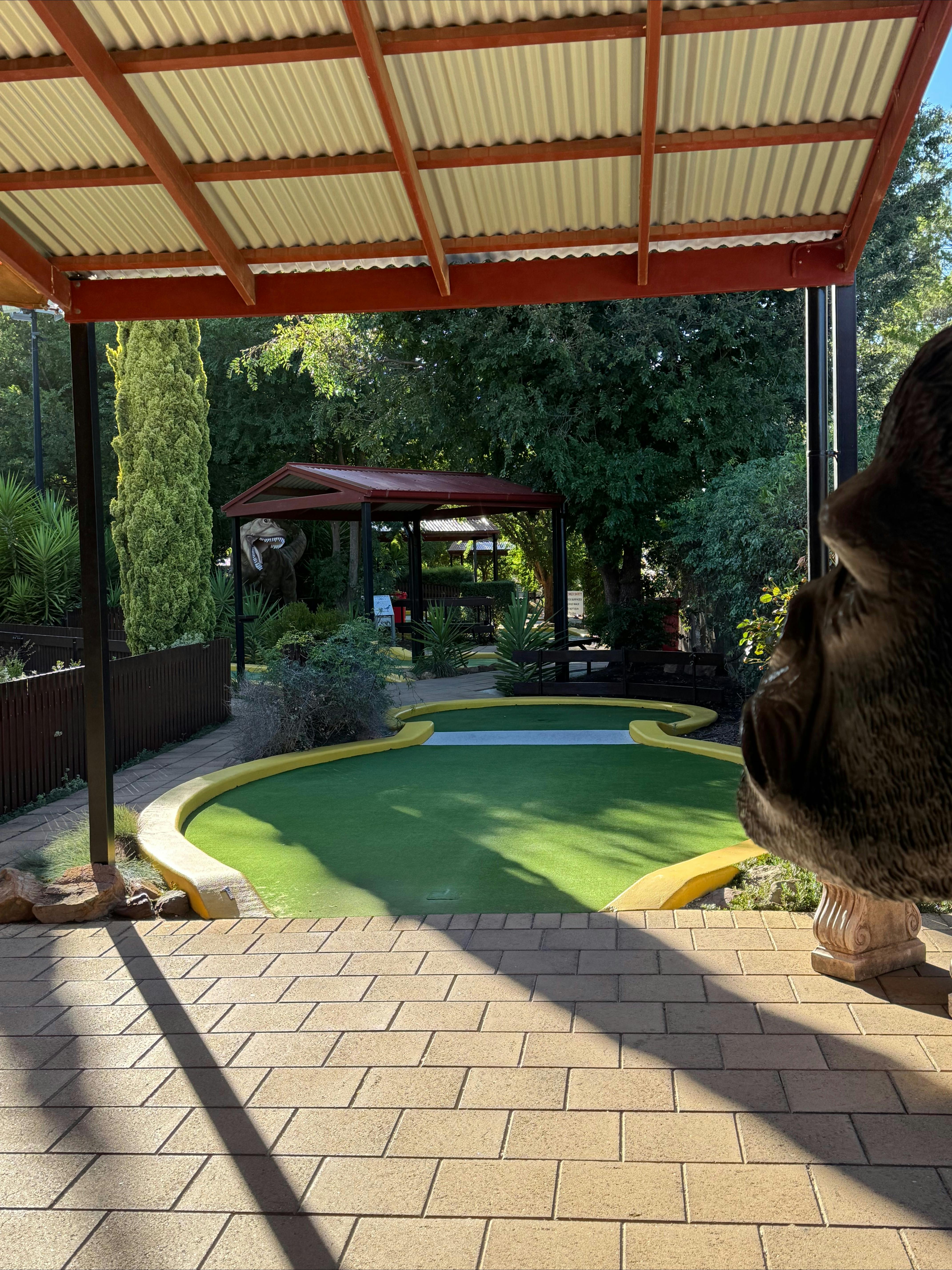 MINI GOLF COURSE HOLE ONE