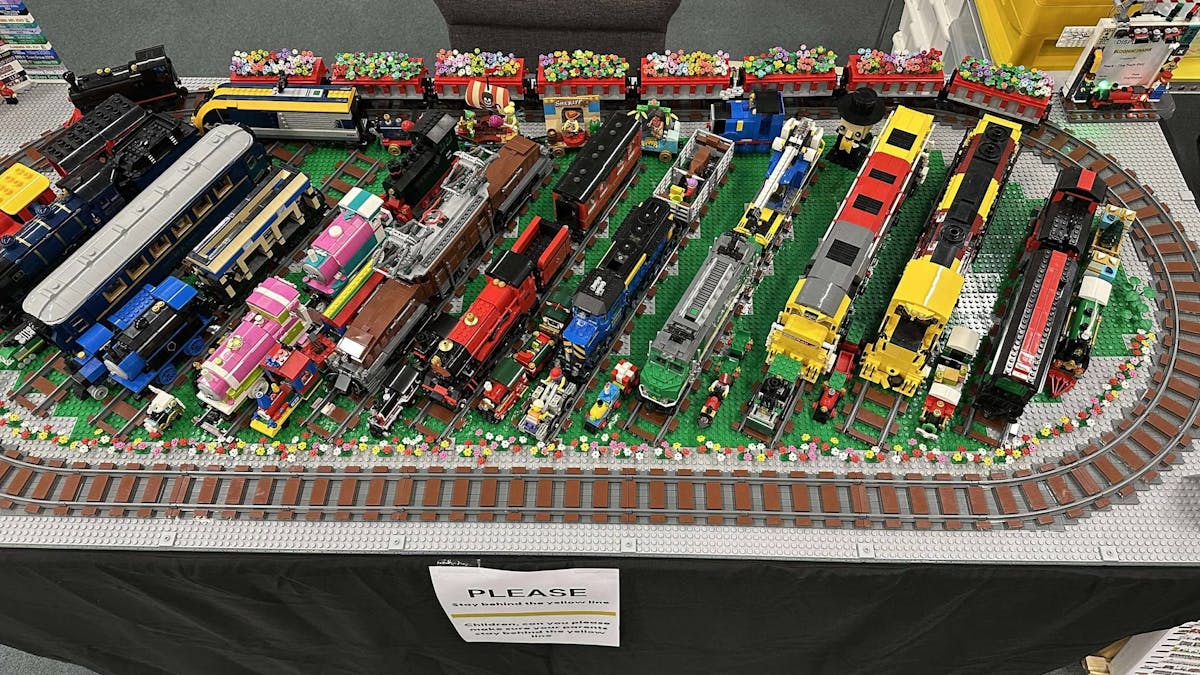 LEGO trains