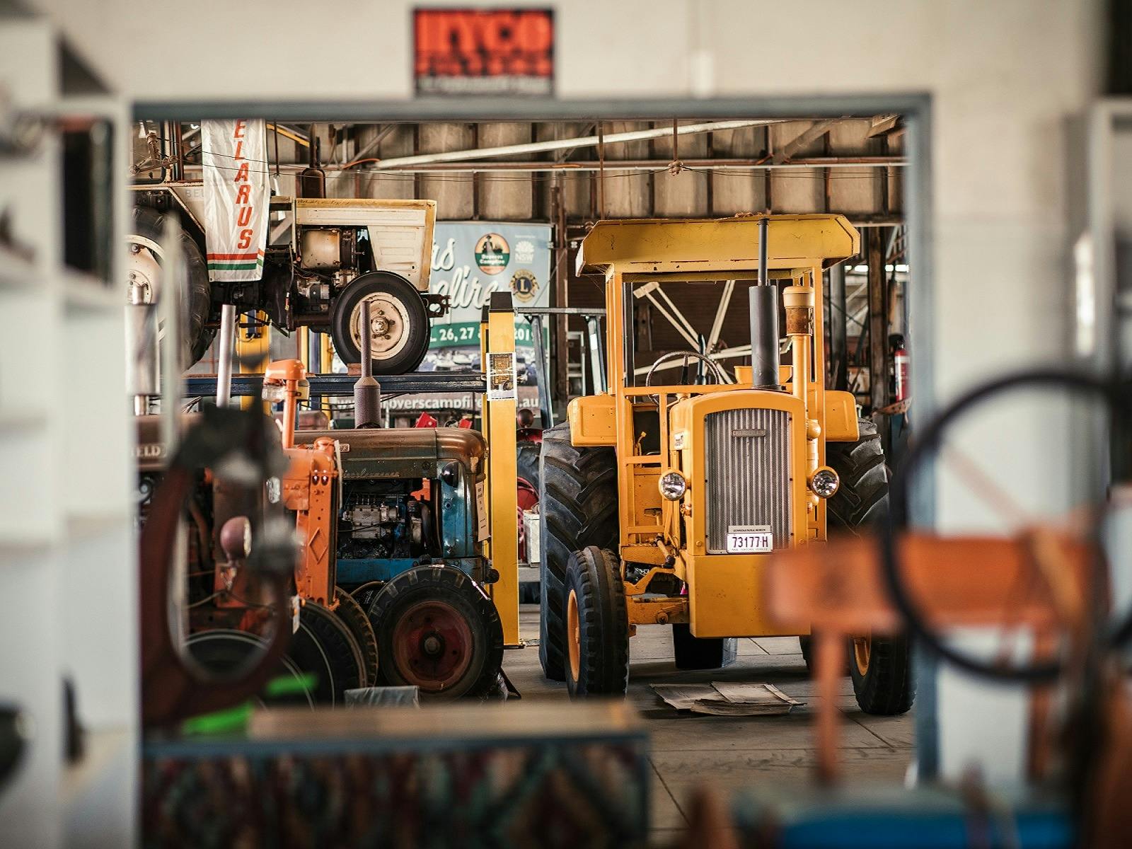 보가브리 트랙터 창고