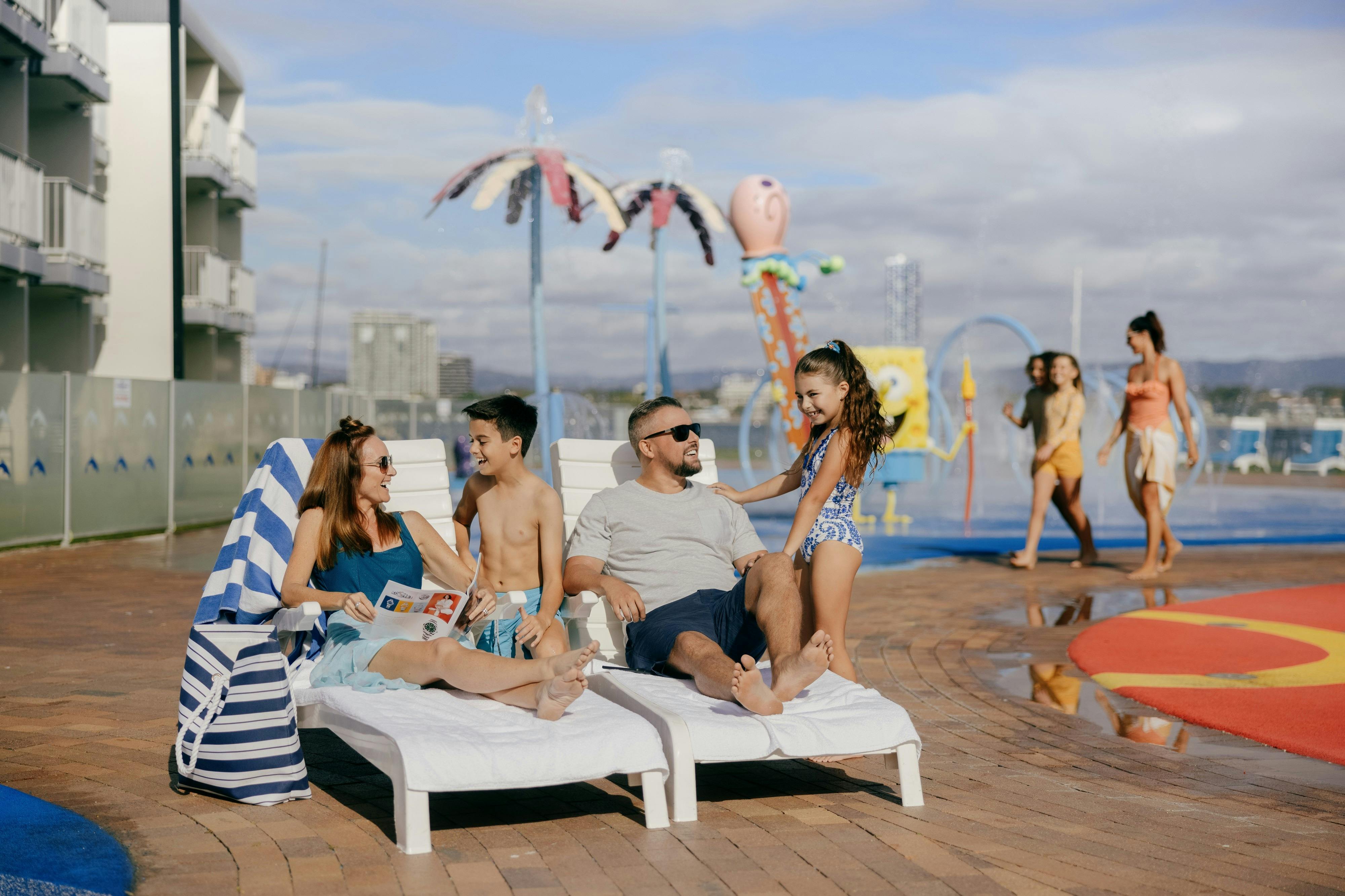 Poolside at Sea World Resort