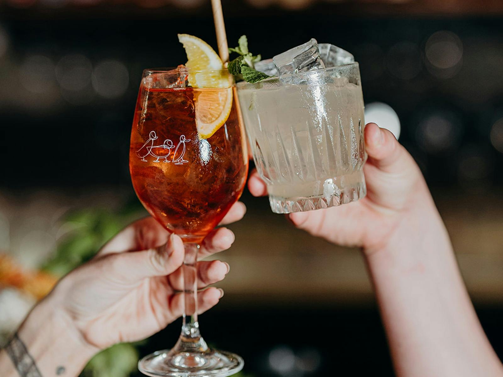 Three Blue Ducks Cocktails