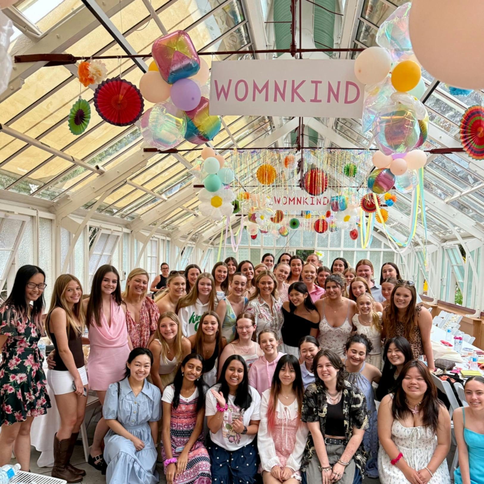 Past attendees at a previous Womn-Kind event in Sydney