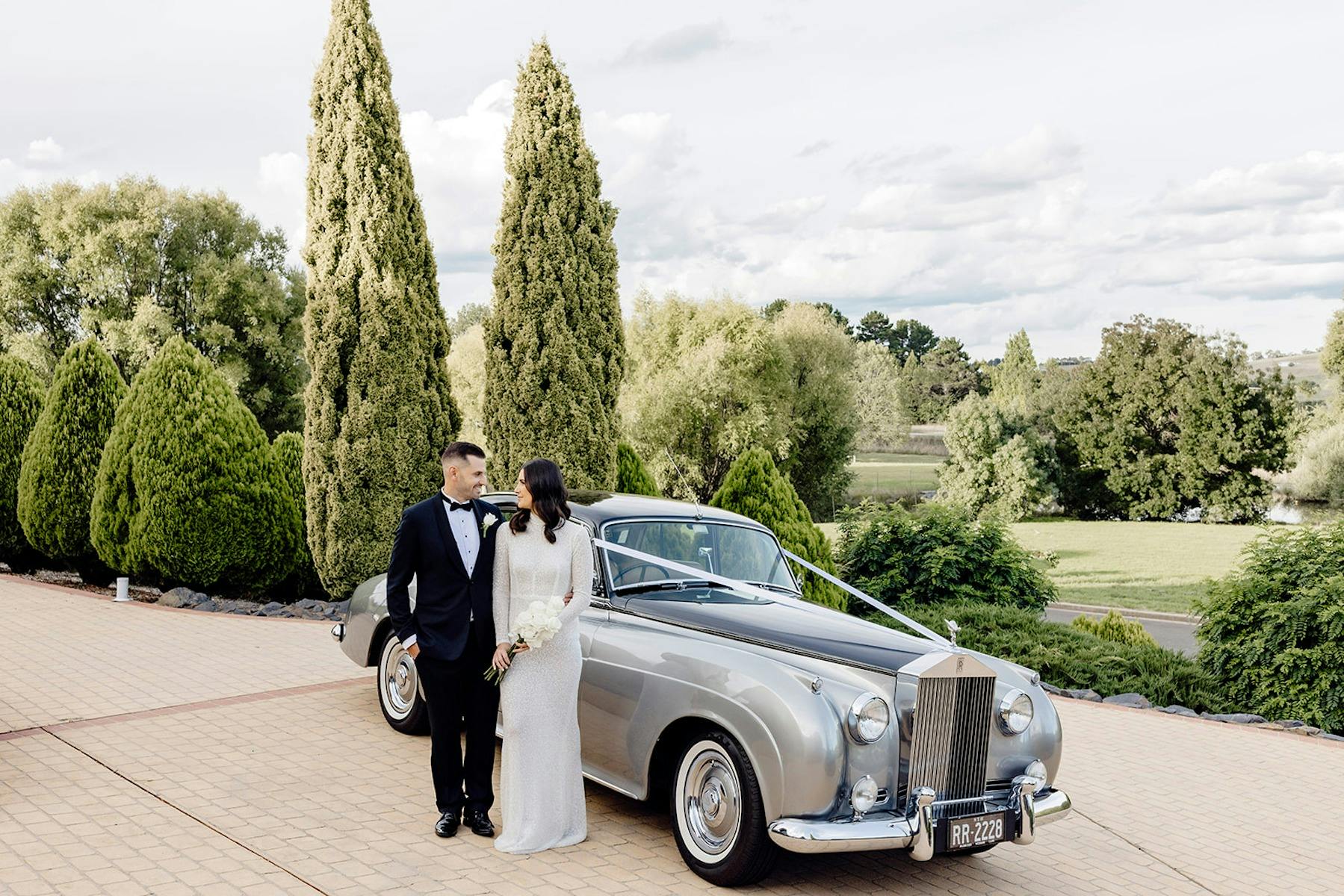 Bridal car at Banksia Orange