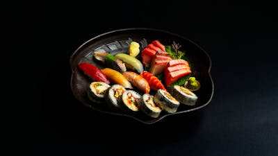 Koto Japanese restaurant omakase seafood selection of sashimi, nigiri, sushi