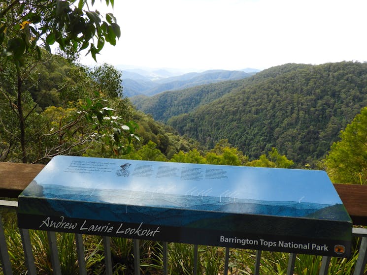 Andrew Laurie Lookout at Gloucester Tops in Barrington Tops
