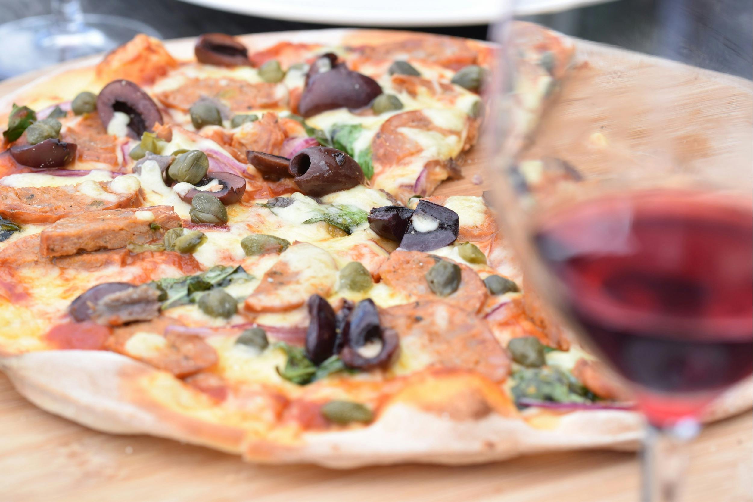 Tombolo Wood Fired Pizza & Pinot Noir