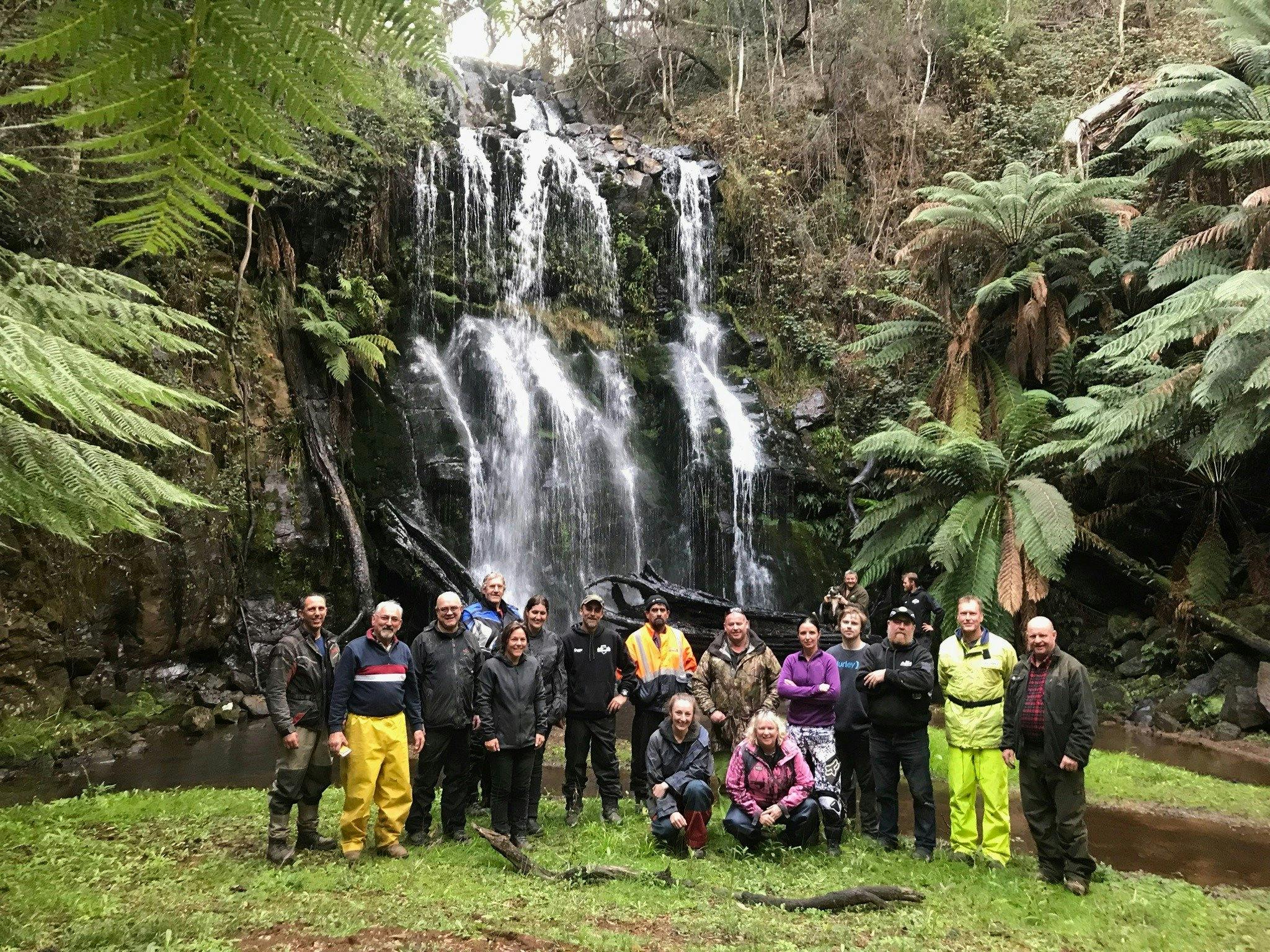 Mid Winter Waterfalls Adventure. Coalmine road Falls