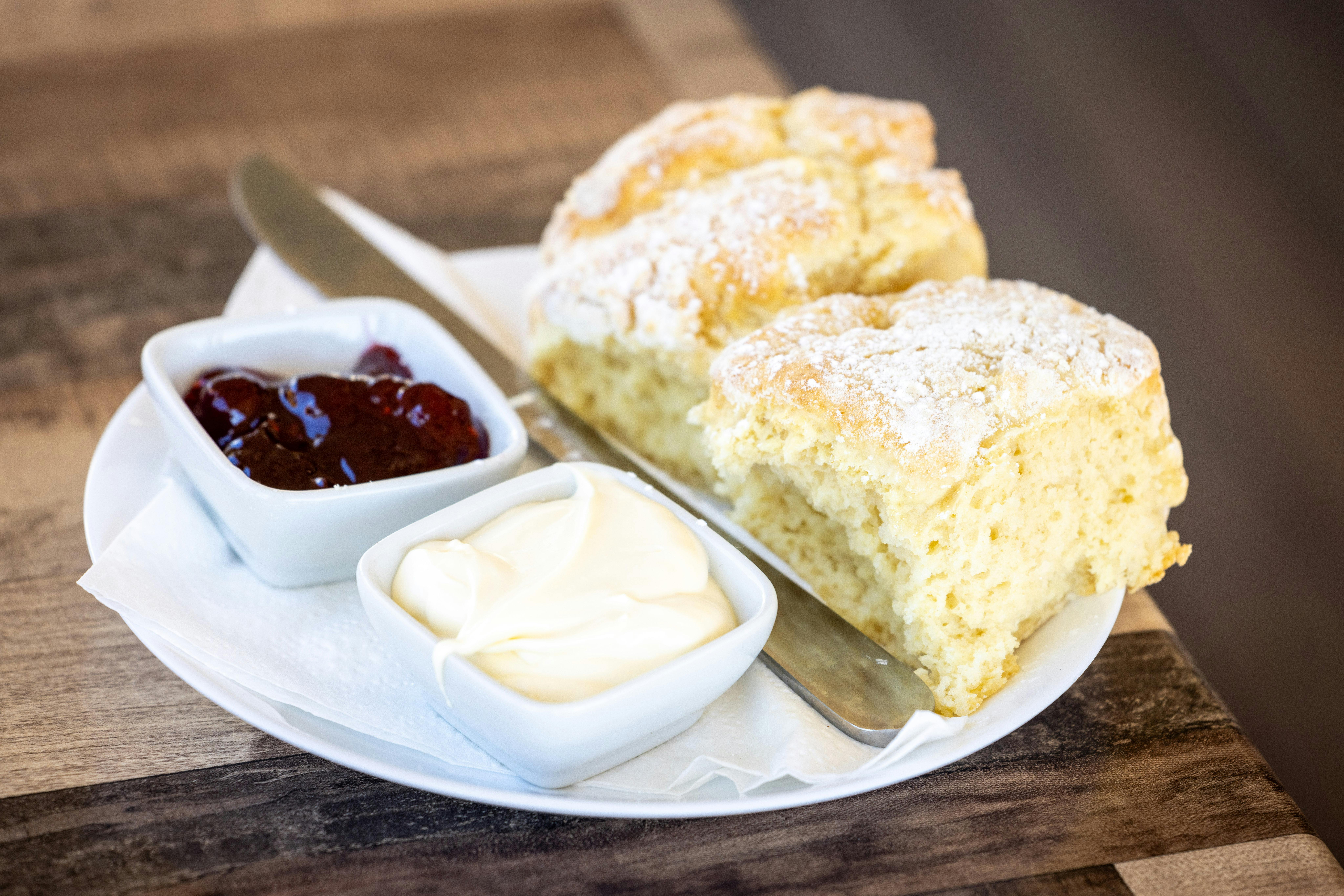 Cream Tea at Devon Pixies