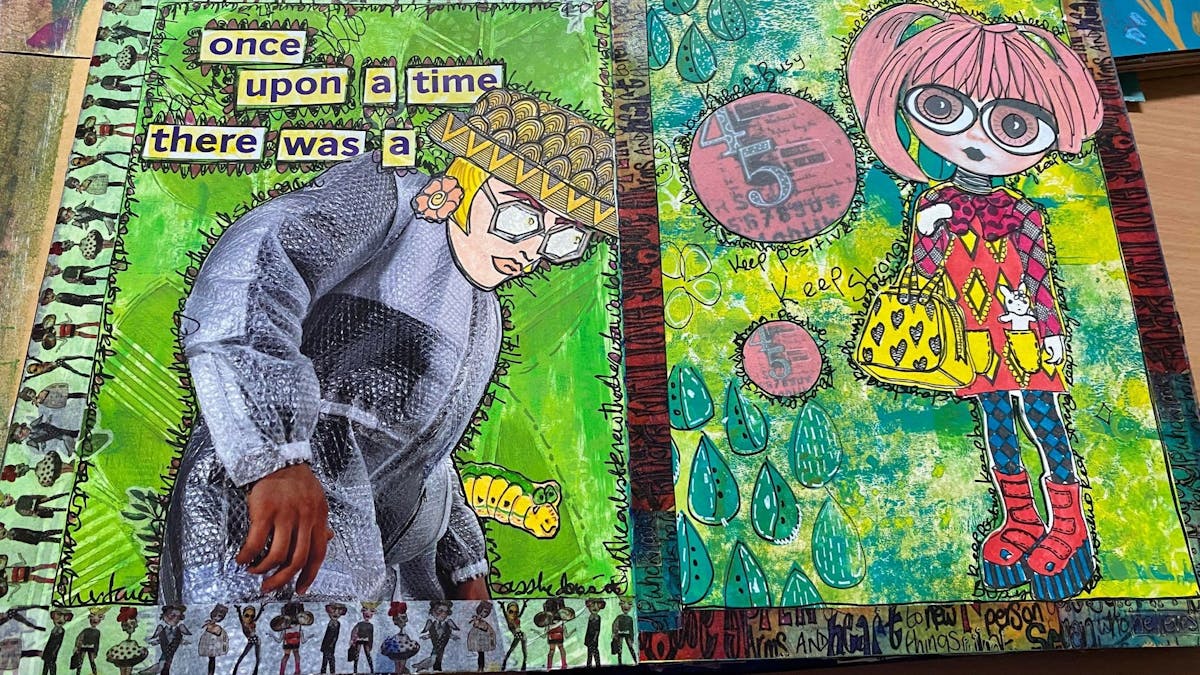 Art Journal pages