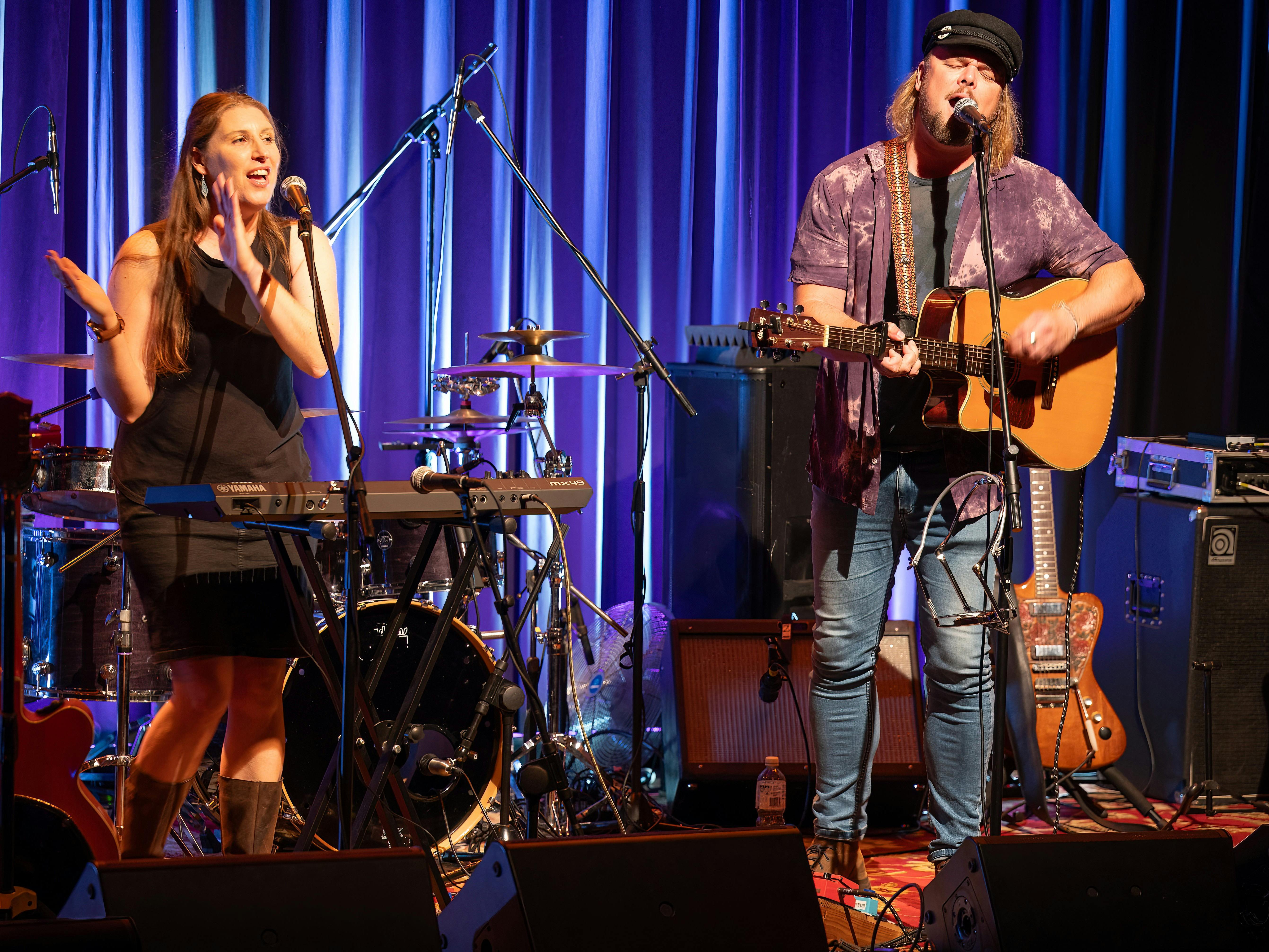 Blue Mallee performing at the Milton Theatre