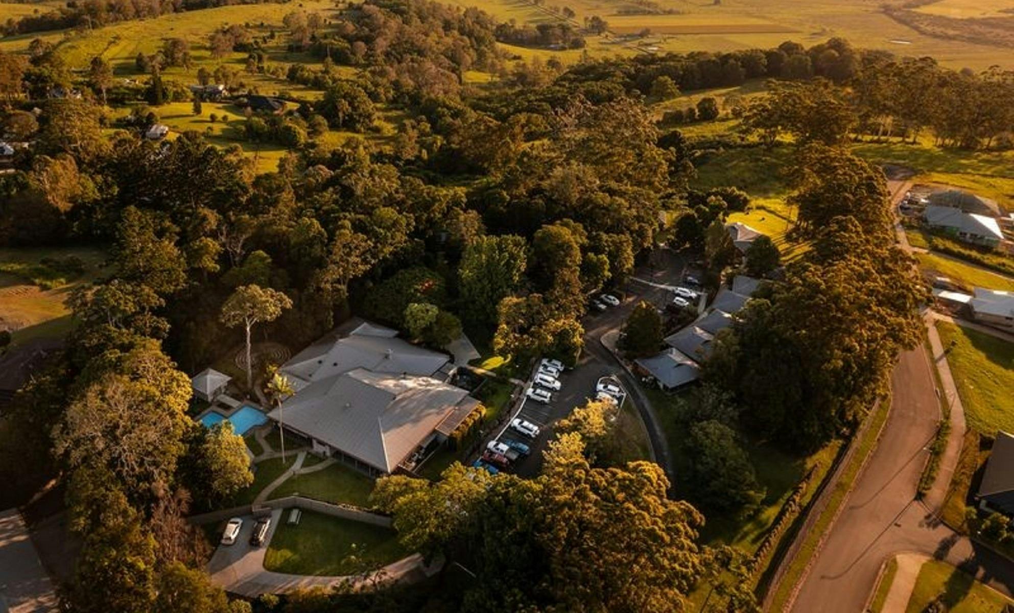 Aerial Shot of Invercauld House