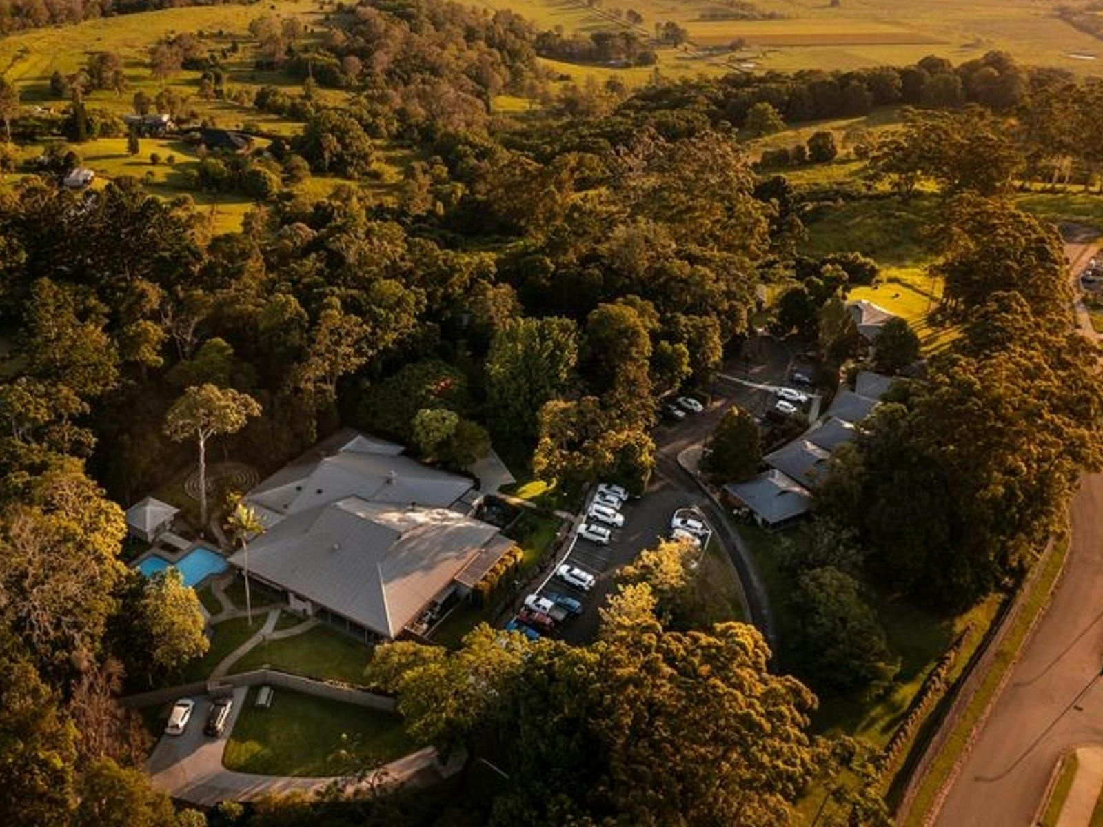 Aerial Shot of Invercauld House