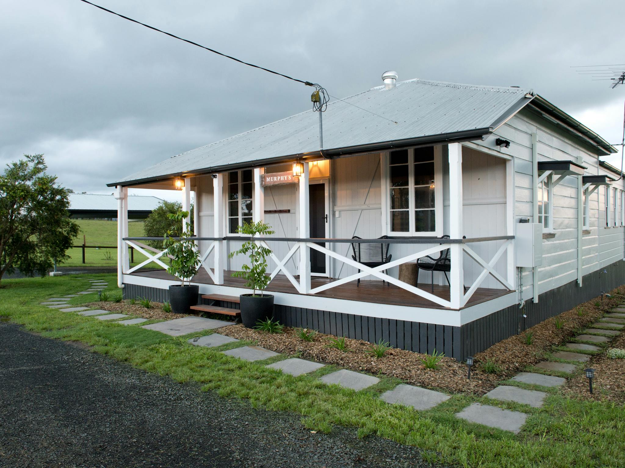 Enjoy a bath with a view in this newly renovated three bedroom cottage with open plan living . Enjoy a bath with a view in this newly renovated three bedroom cottage with open plan living .