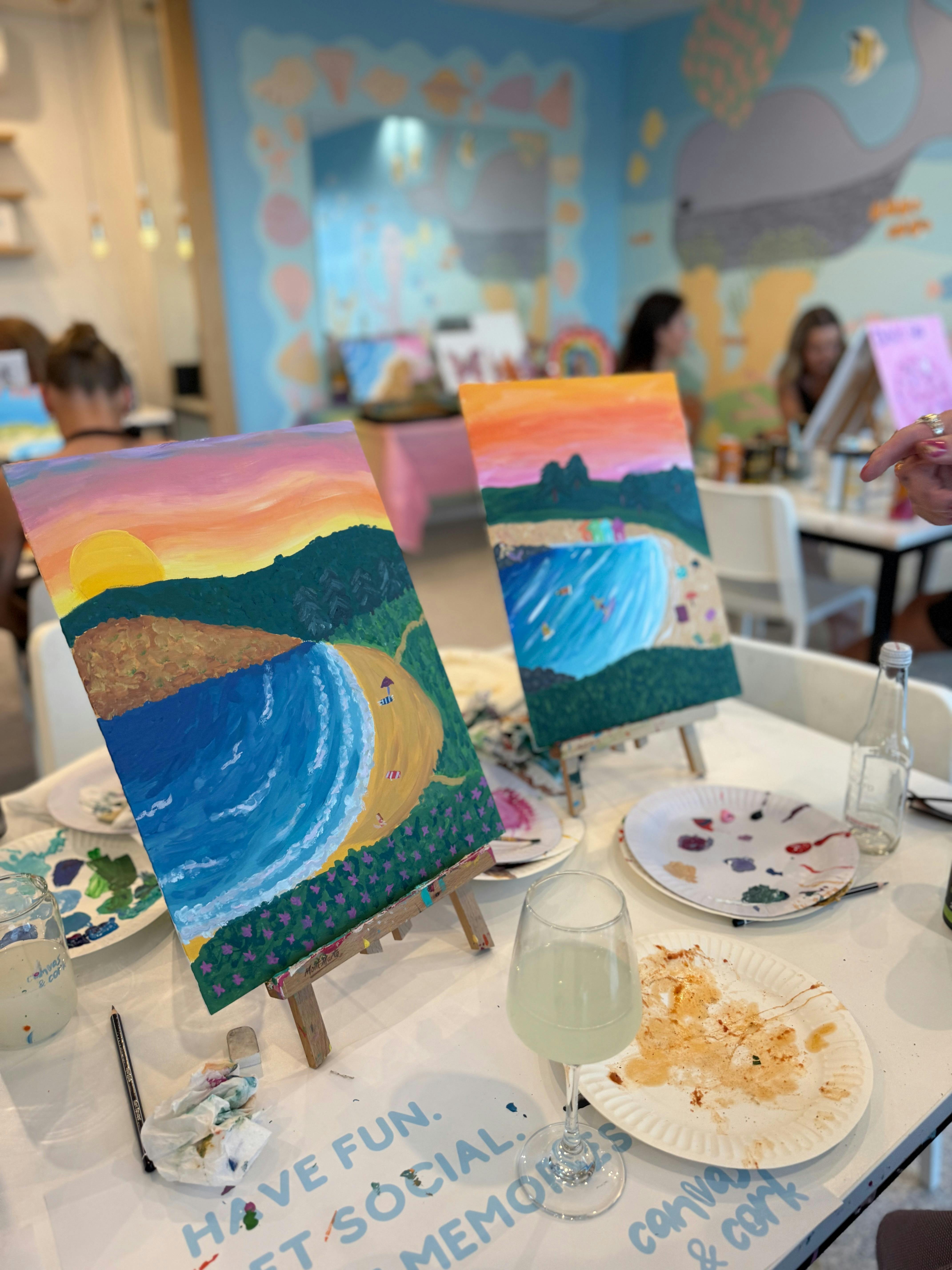 Canvas and Cork - Paint and Sip Studio