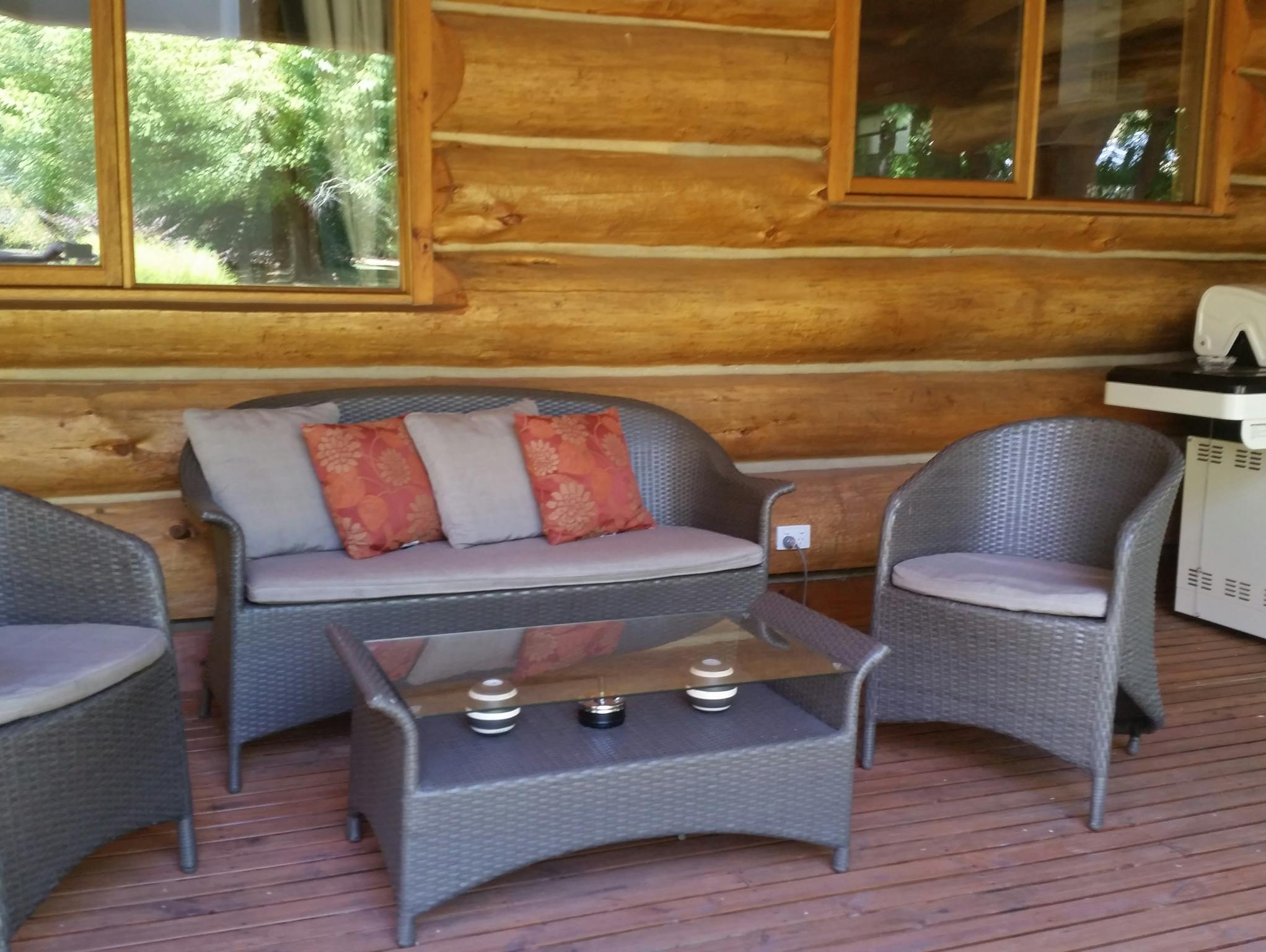 Verandah, outdoor seating