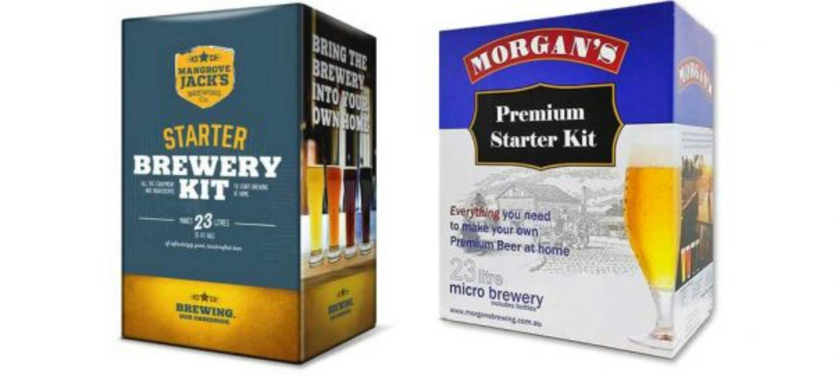 Morgan's & Mangrove Jack's Starter Kits