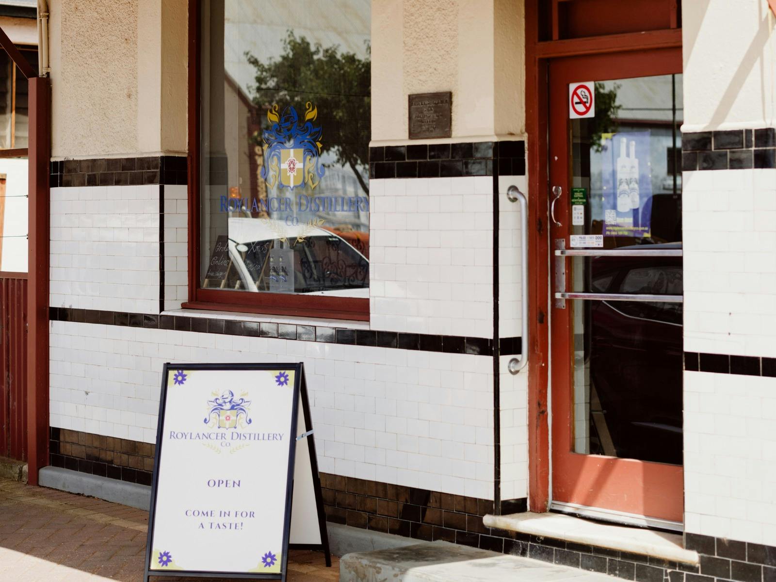 Roylancer Distillery Shop front