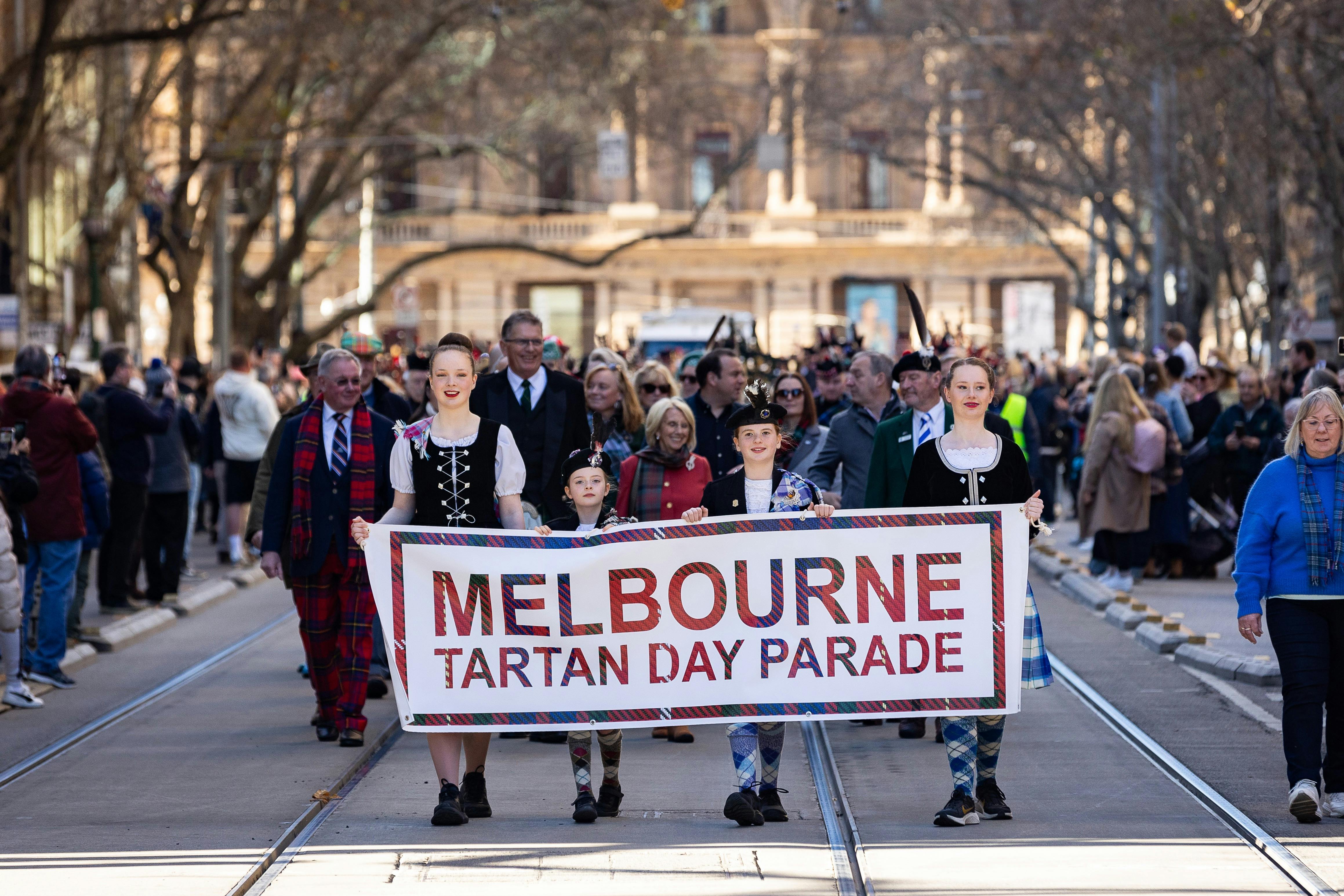Melbourne Tartan Day Parade