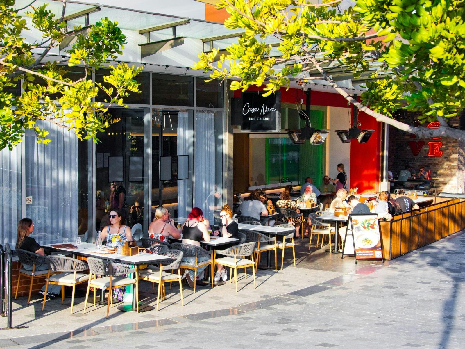 Outside Alfresco dining