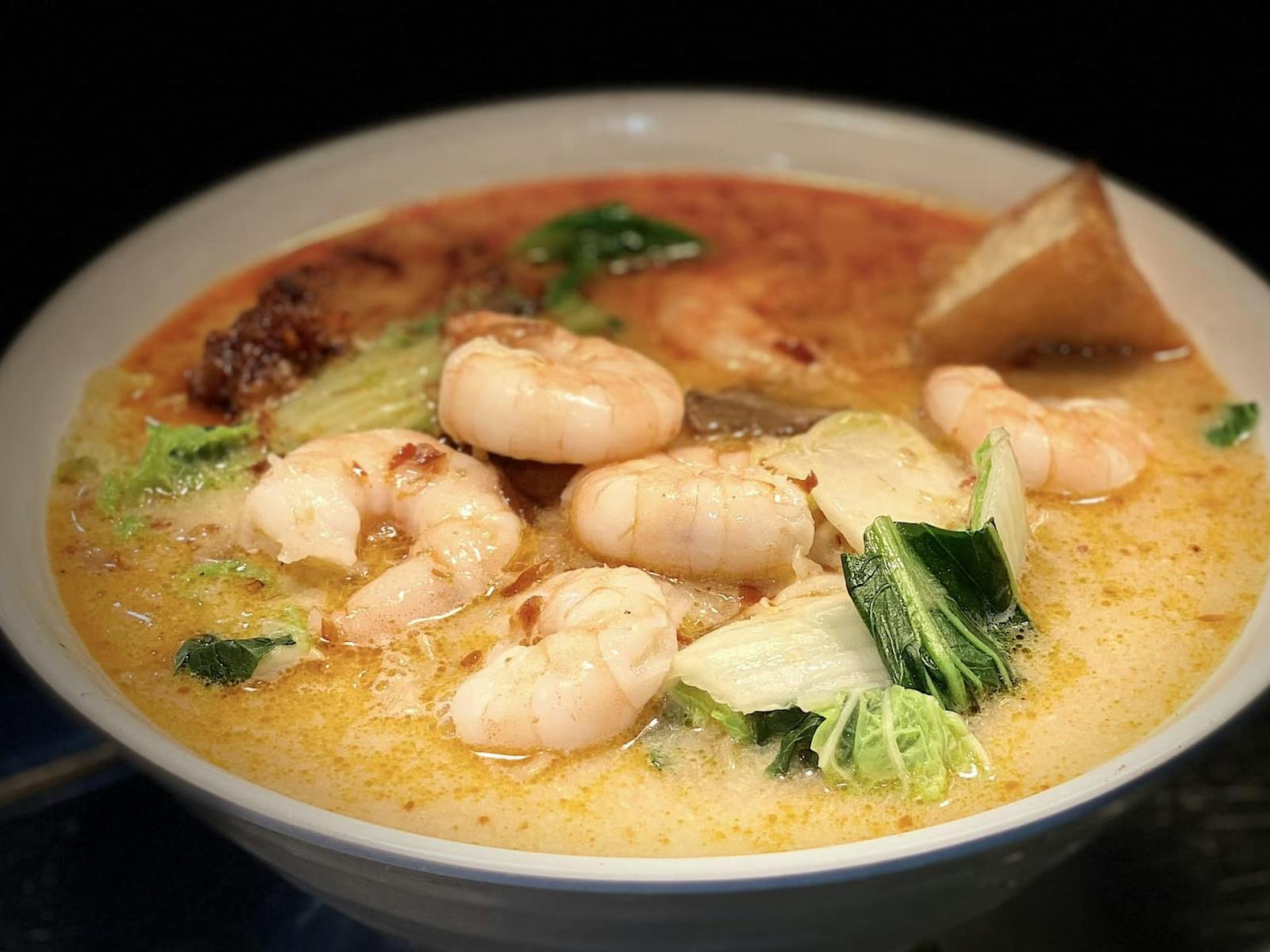 Prawn Broth Laksa Bok Choi