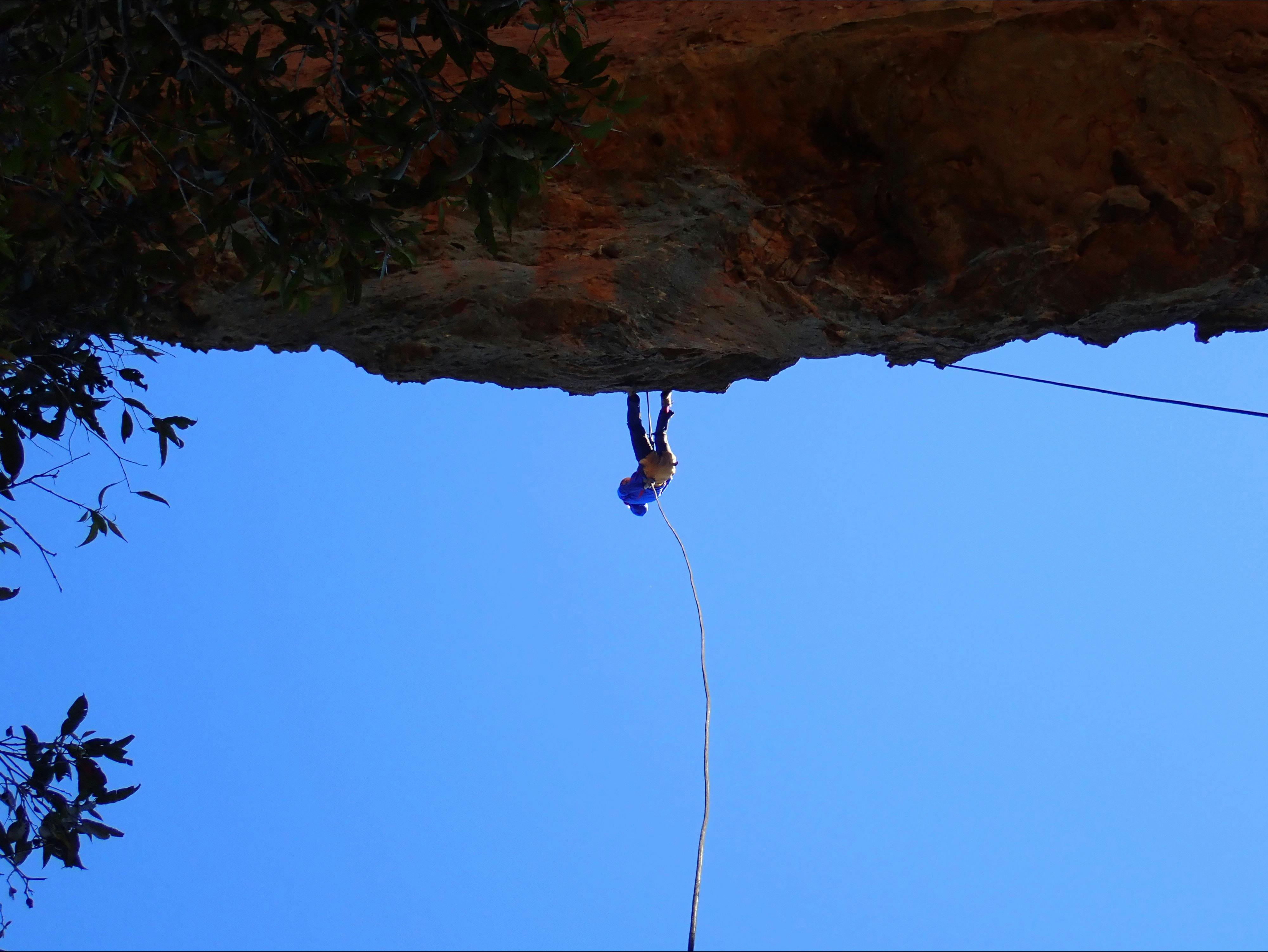 Abseiling at Katoomba