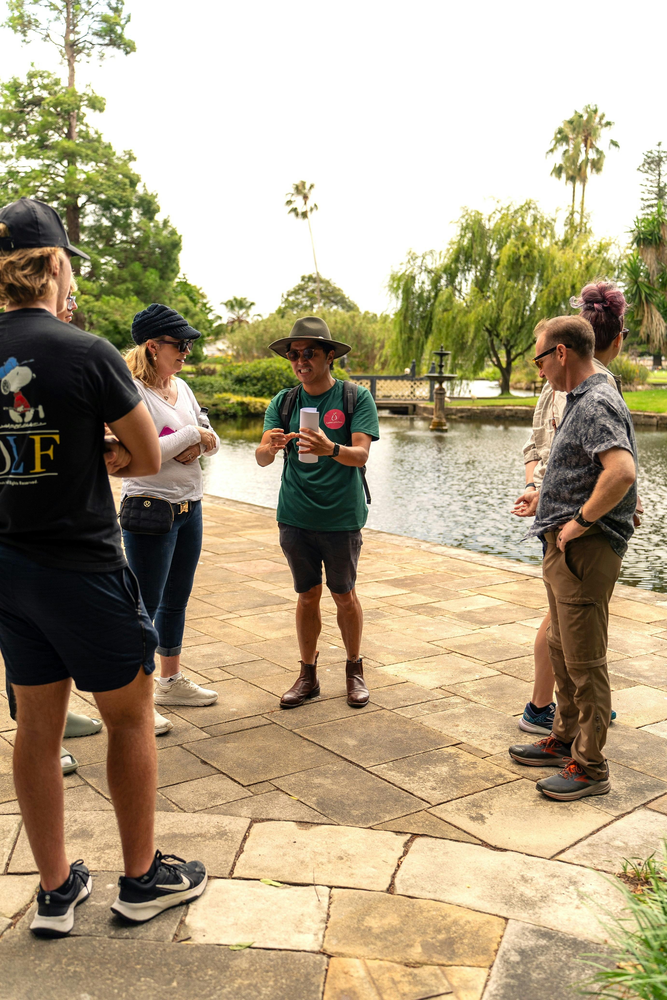호주 음식 전문가와 함께 웃음