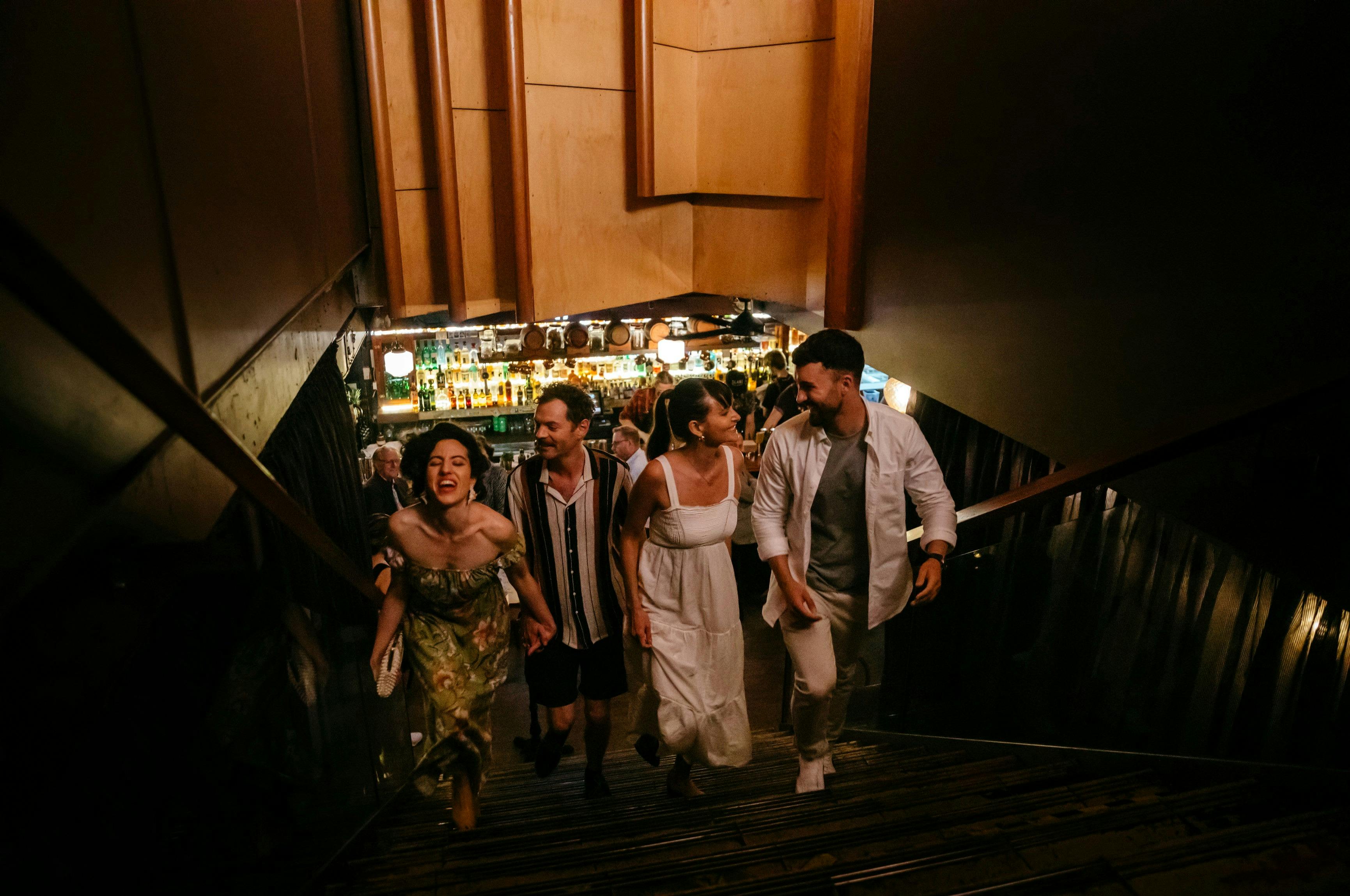 Guests at the Stitch Bar Buenas Noches Long Lunch event, Sydney CBD