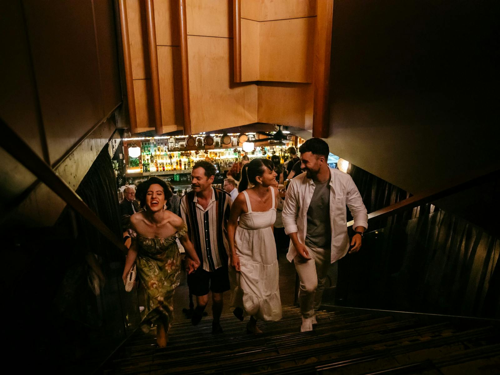 시드니 CBD에서 열린 Stitch Bar Buenas Noches Long Lunch 이벤트에 참석한 손님들
