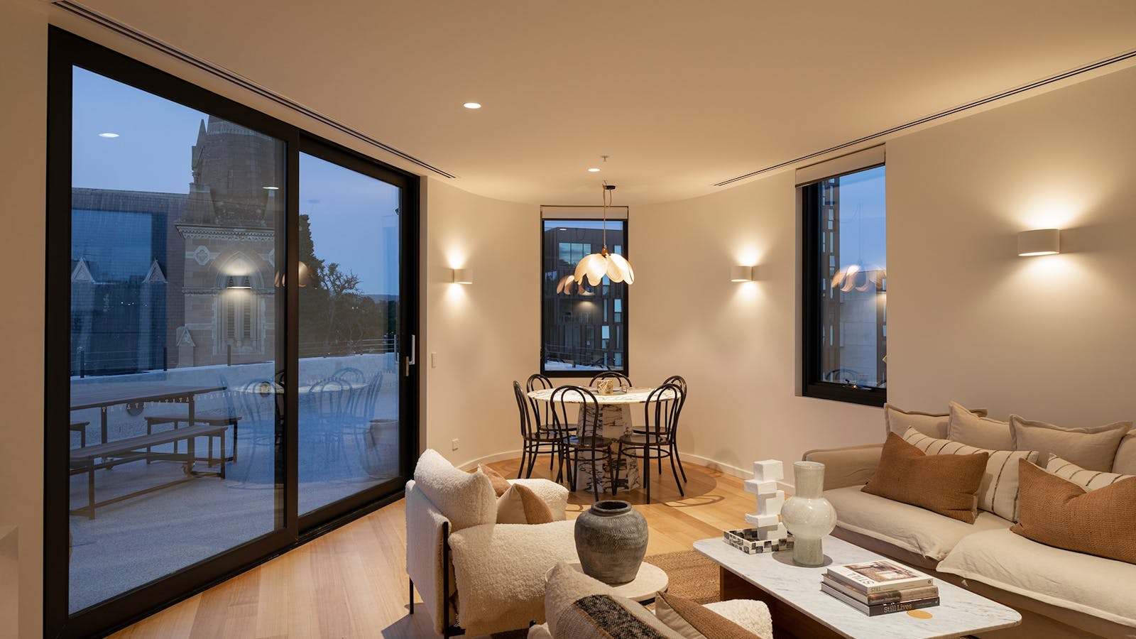 Penthouse sittingroom
