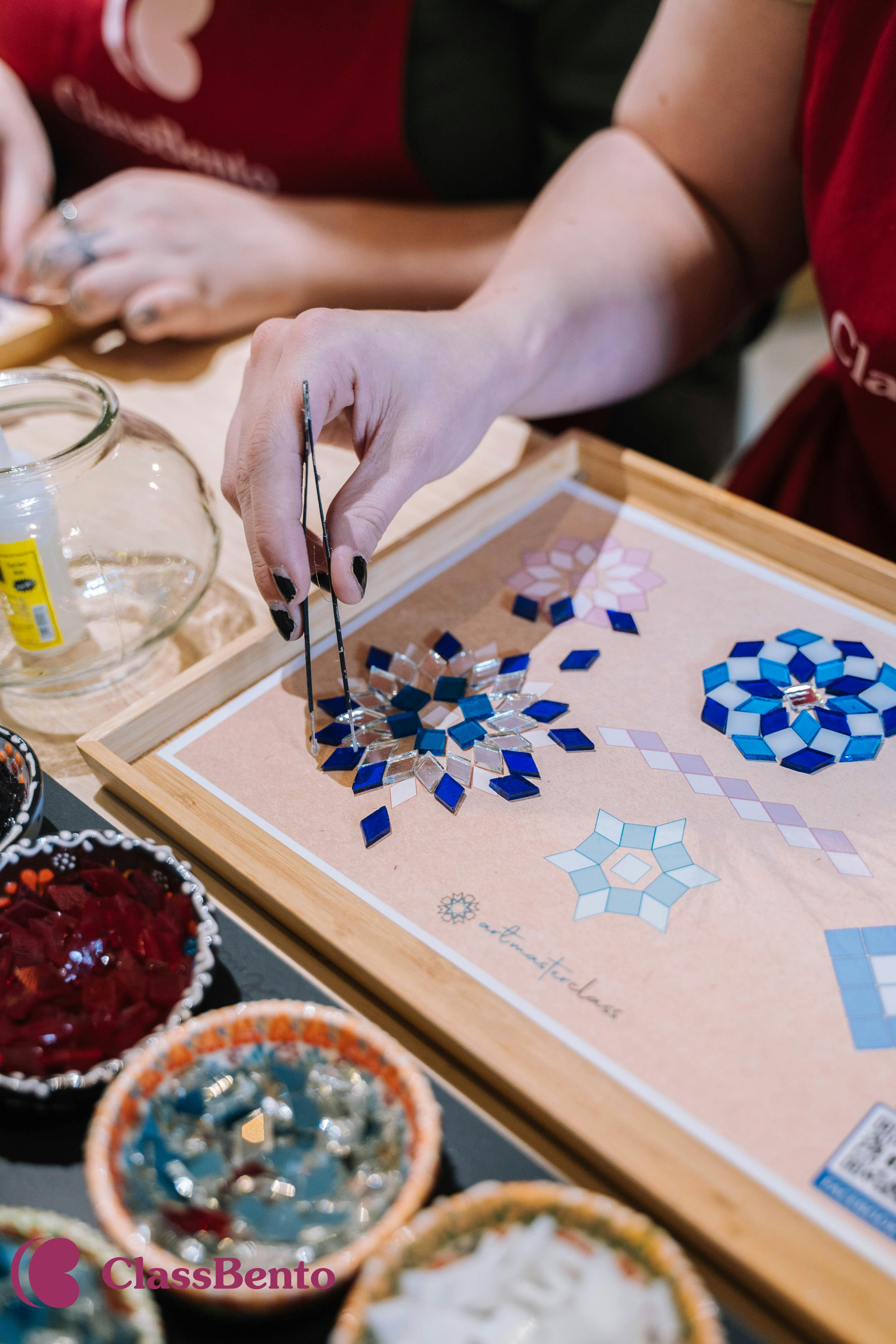Mosaic Table Lamp Workshop