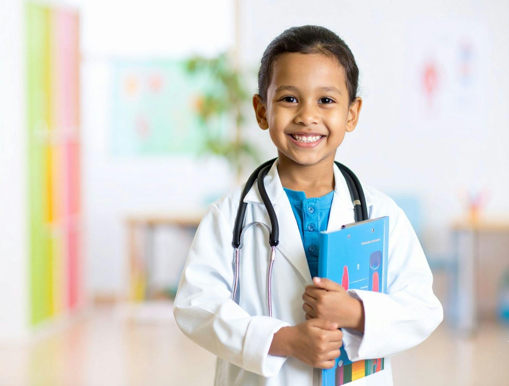 child dressed as a Pharmacist