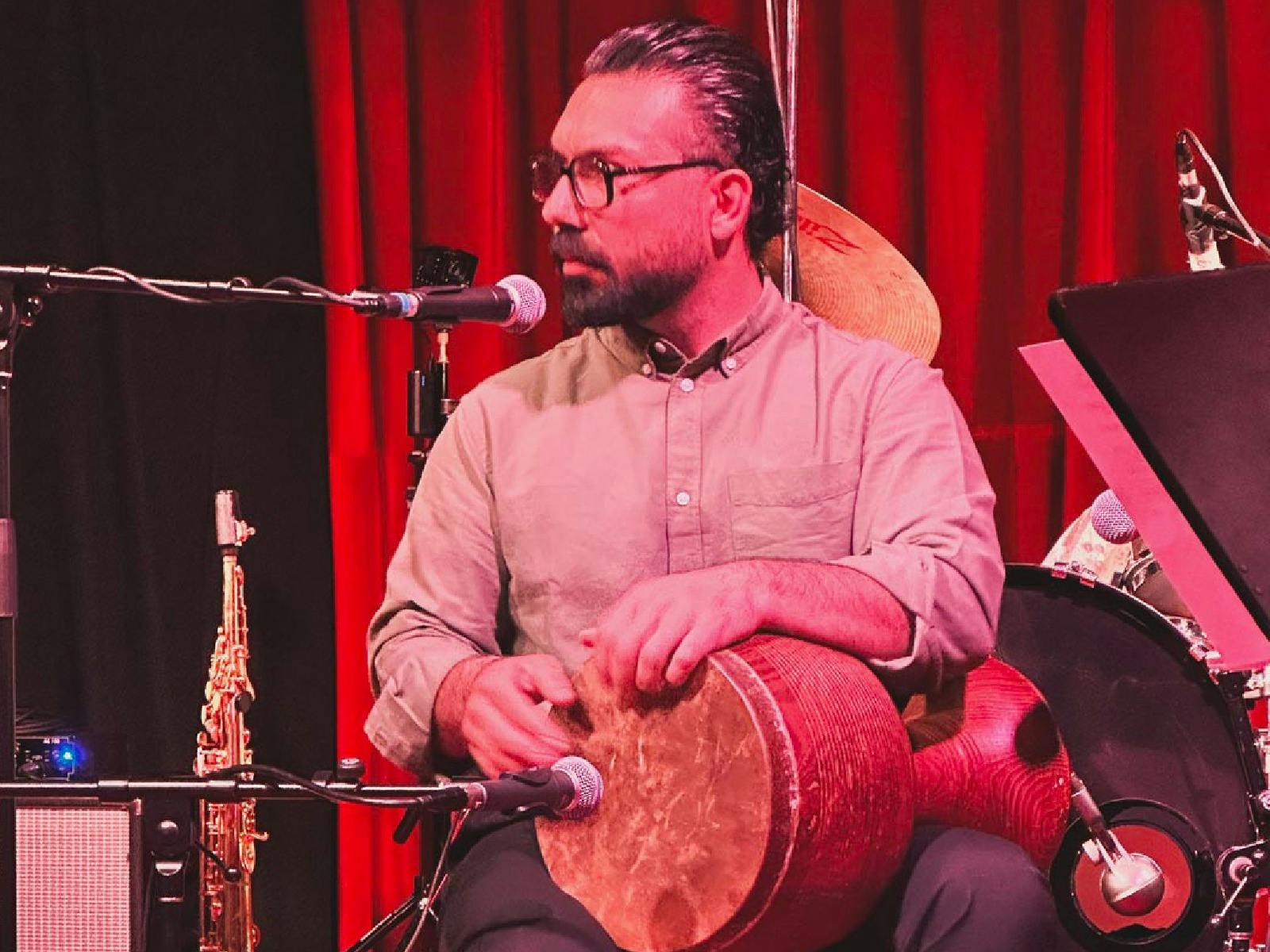 Sohrab Kolahdooz, percussion