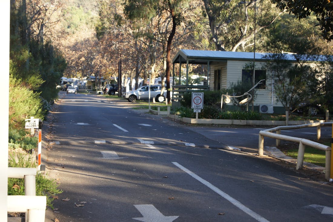 Brownhill Creek Caravan Park, Powered Caravan sites Adelaide, A...