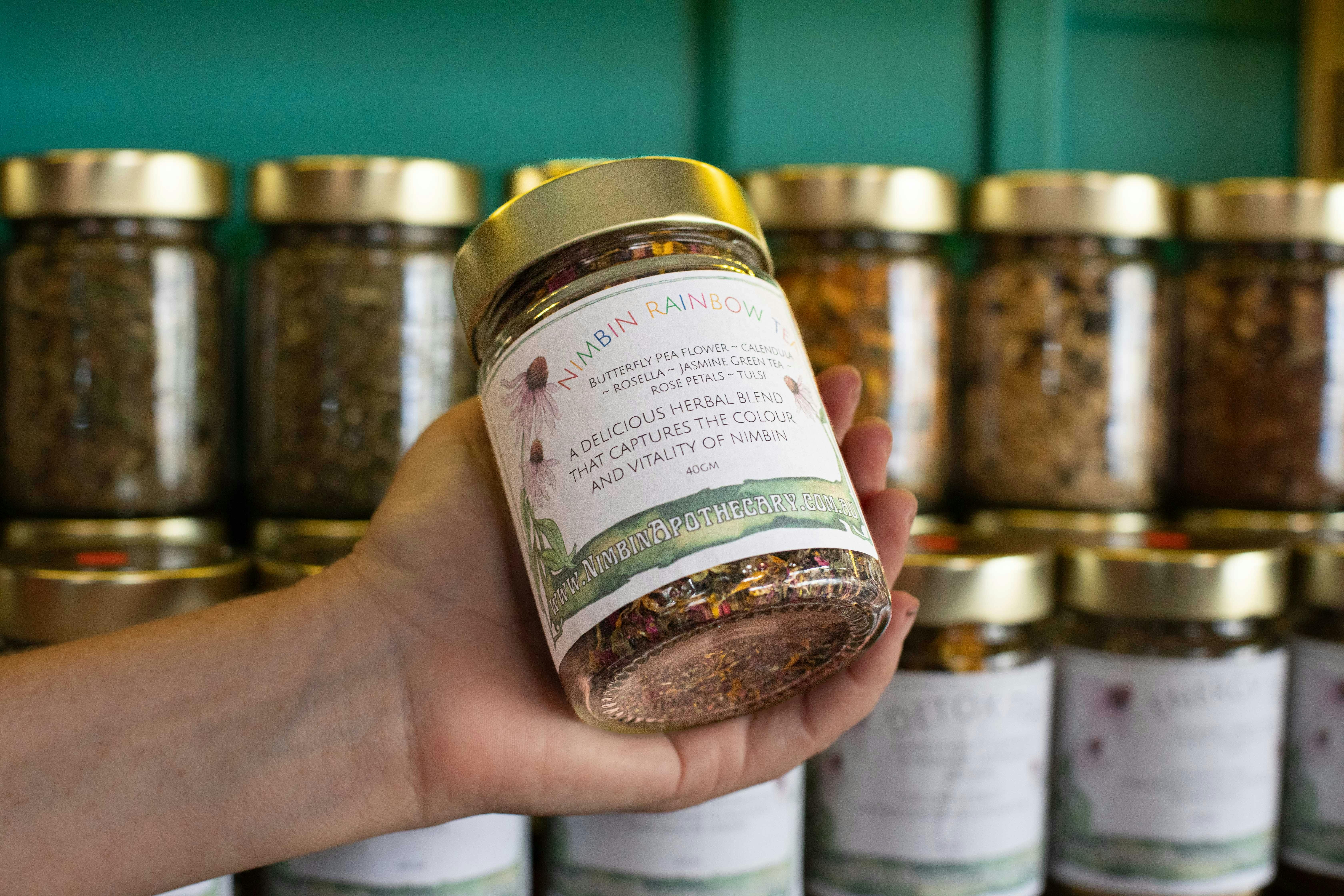 自家製ハーブティー