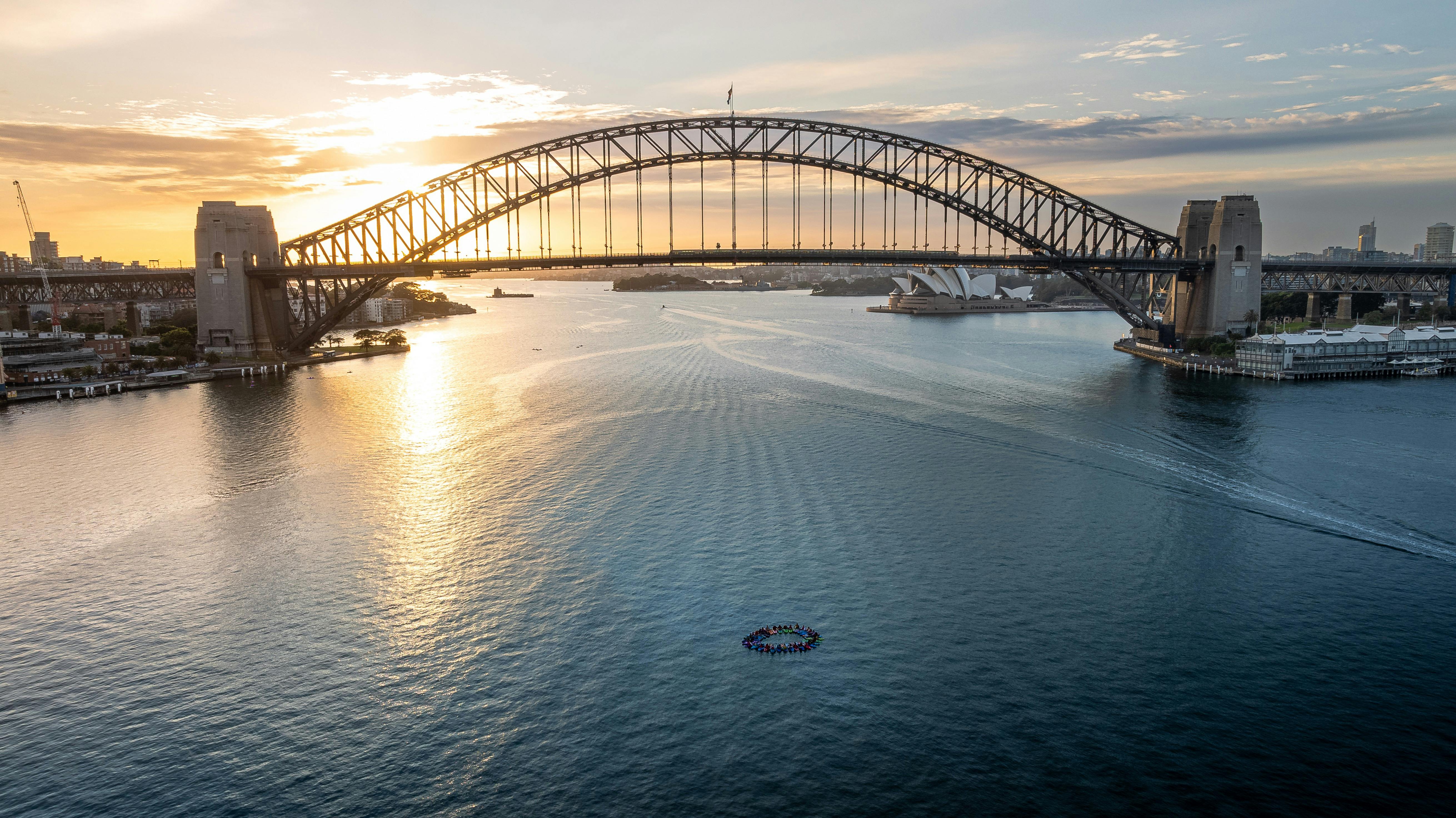 Sunrise Kayak and Coffee tour on Sydney Harbour with Sydney By Kayak