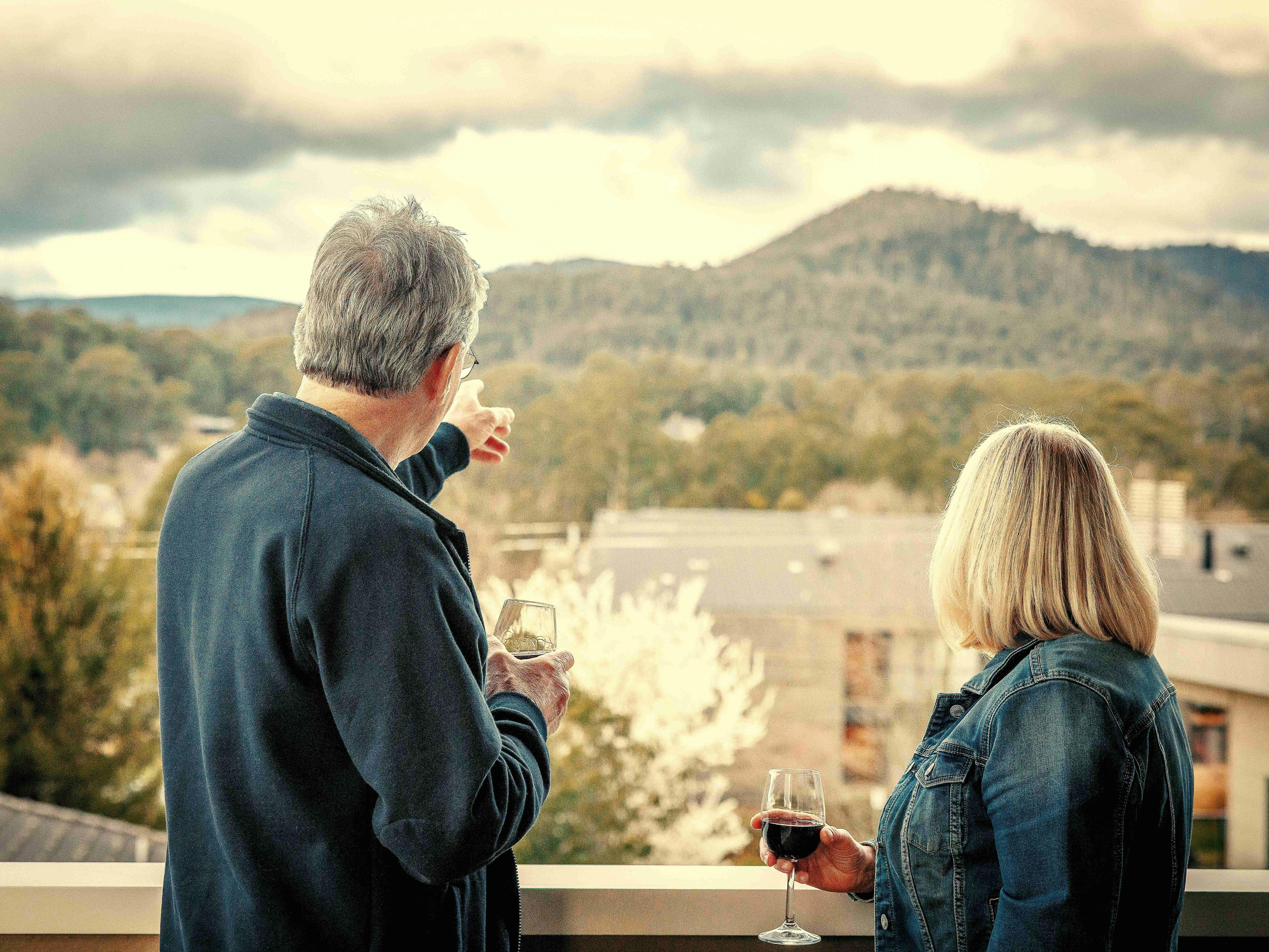 Mountain views from Canopy Bath Studio