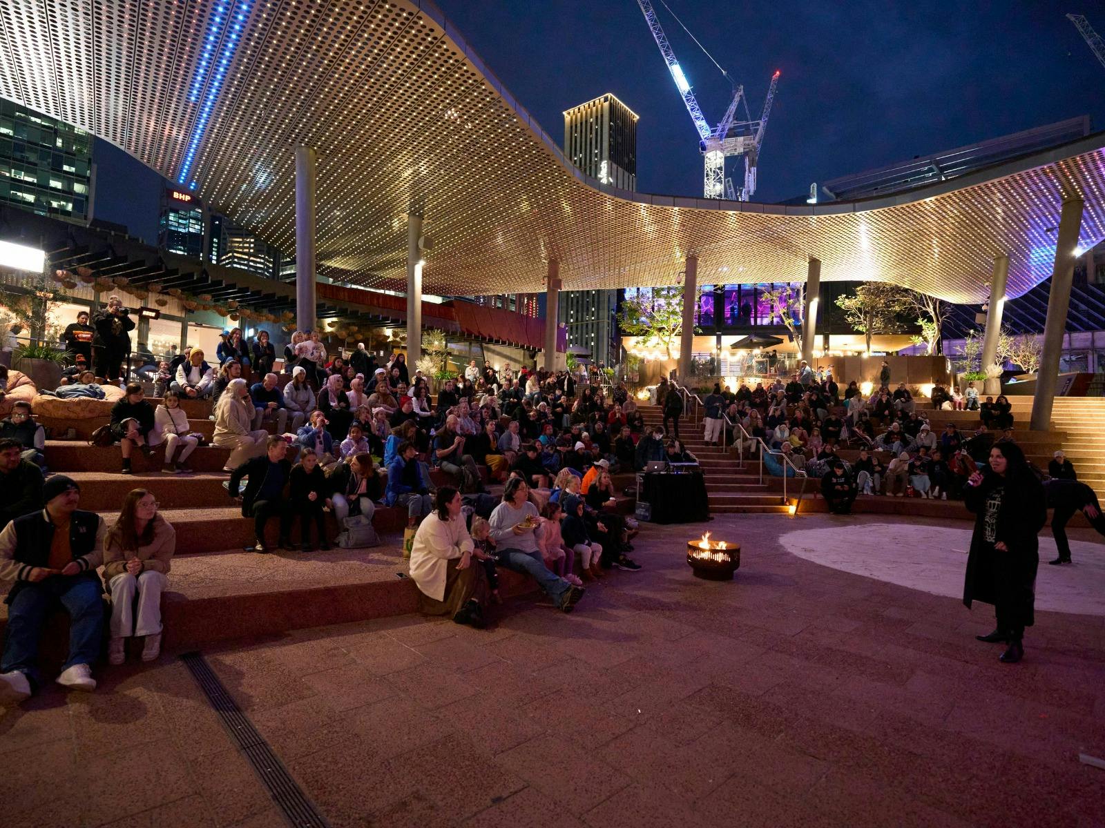 Ngaank Boodja: Stories of Country in Movement and Lights