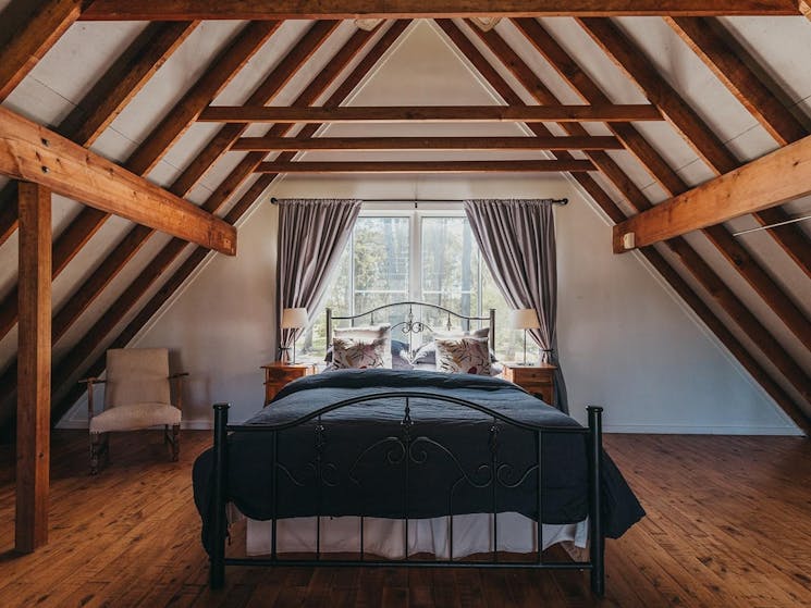 Warialda Loft Bedroom - Myall Lakes Accommodation