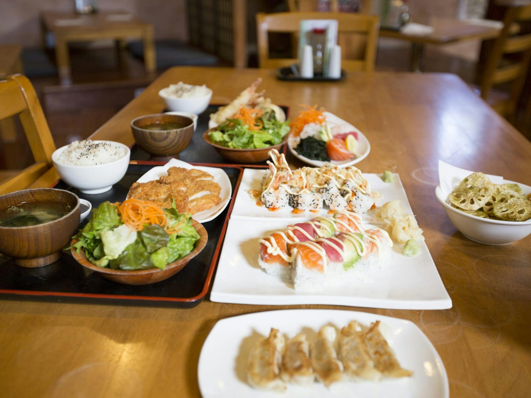 Japanese sushi cuisine