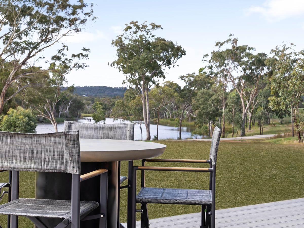 View from Banyandah Cottage towards Severn River