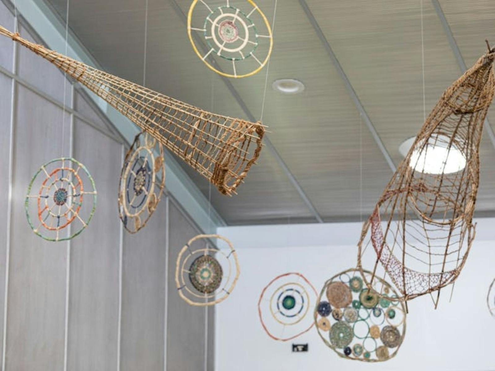 Weaving Sculpture Ballina Byron Arrivals Lounge
