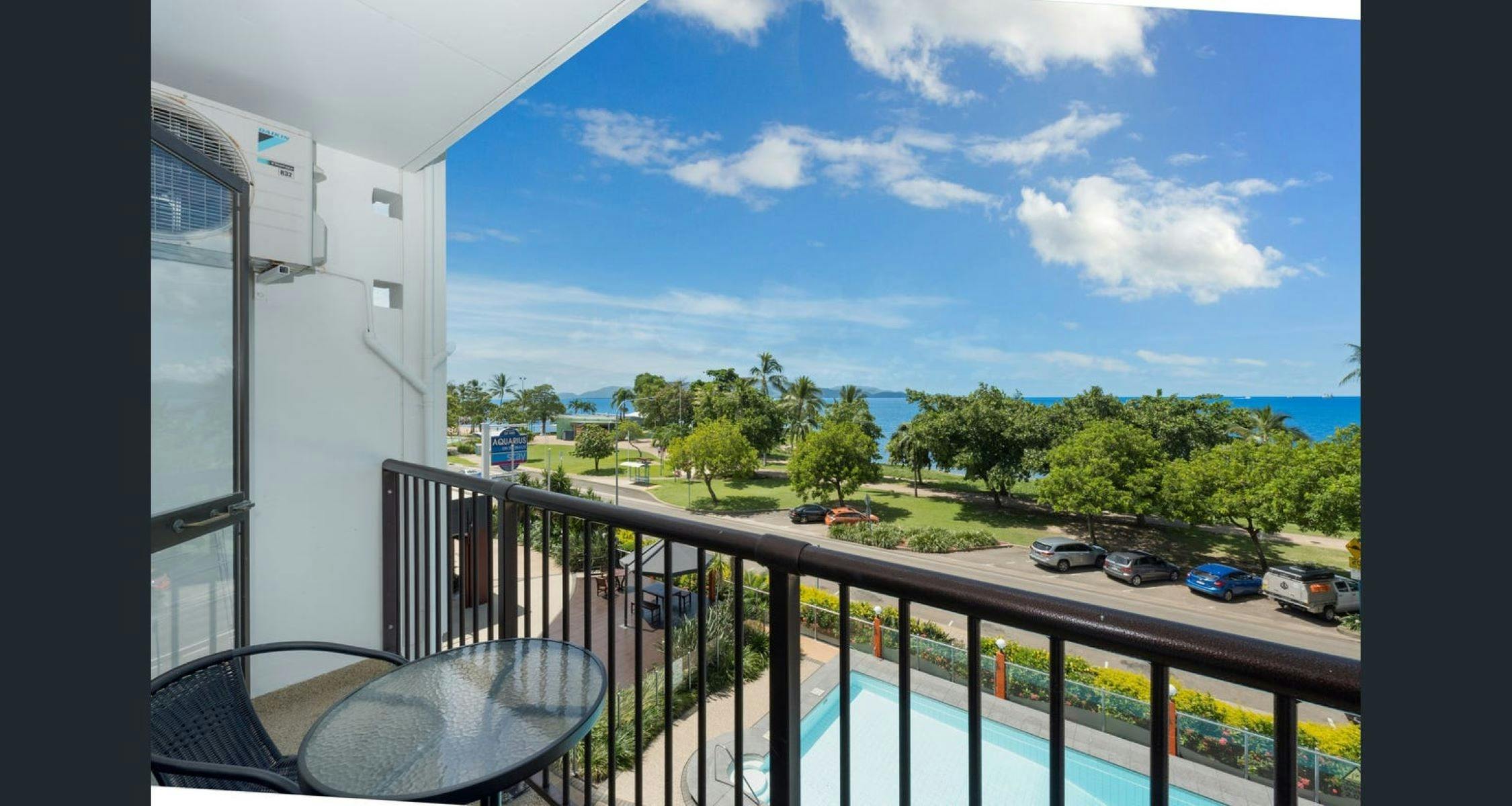 View from one of our balconies