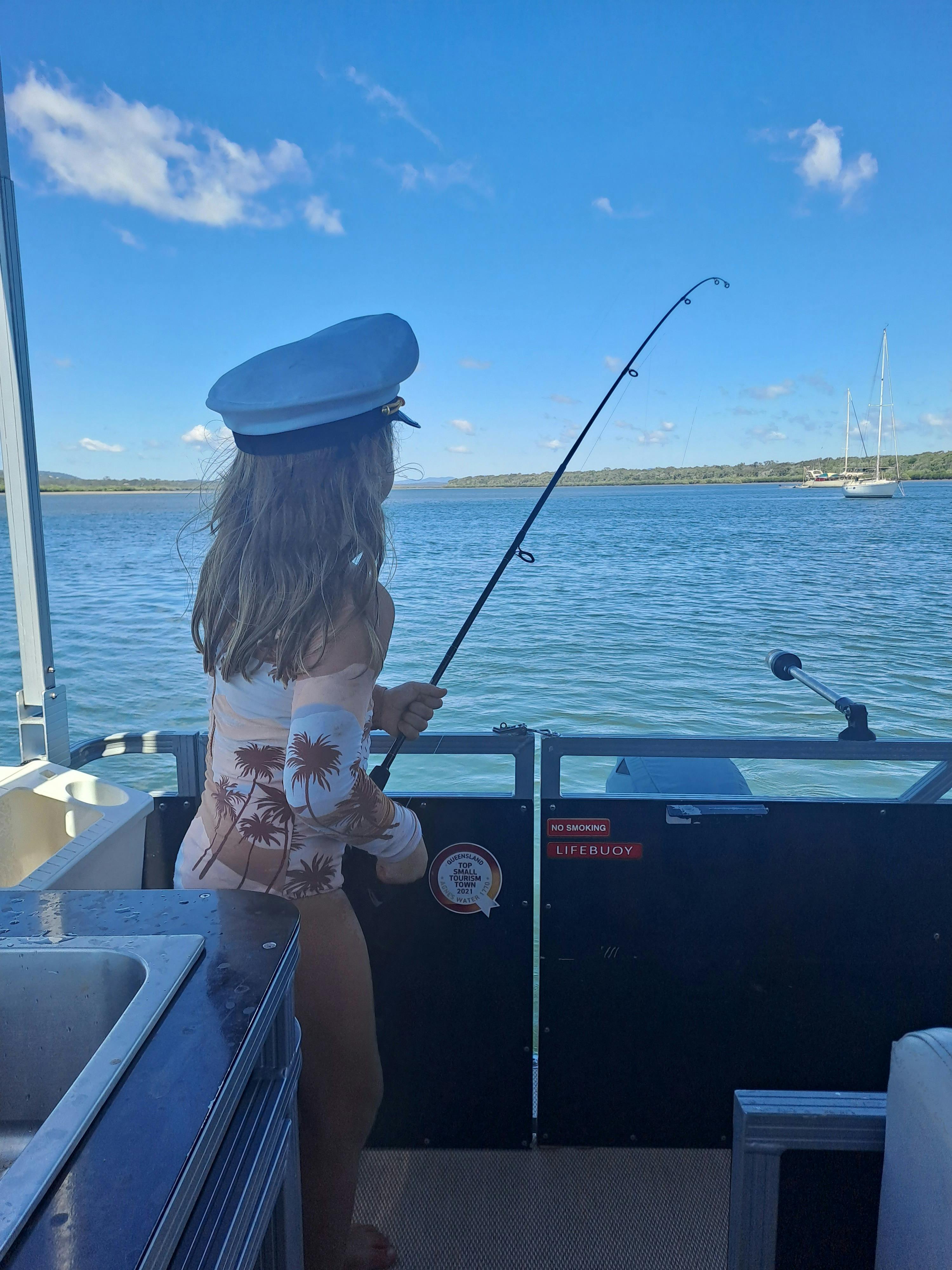 Fishing rods available for hire