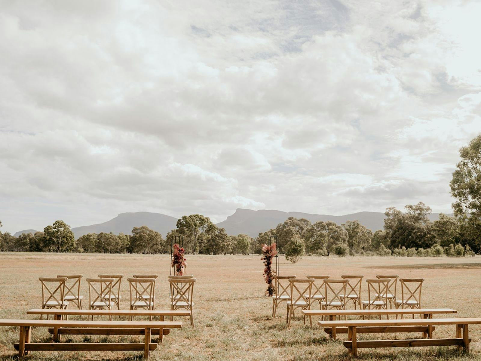 Wirreanda Farm Wedding views