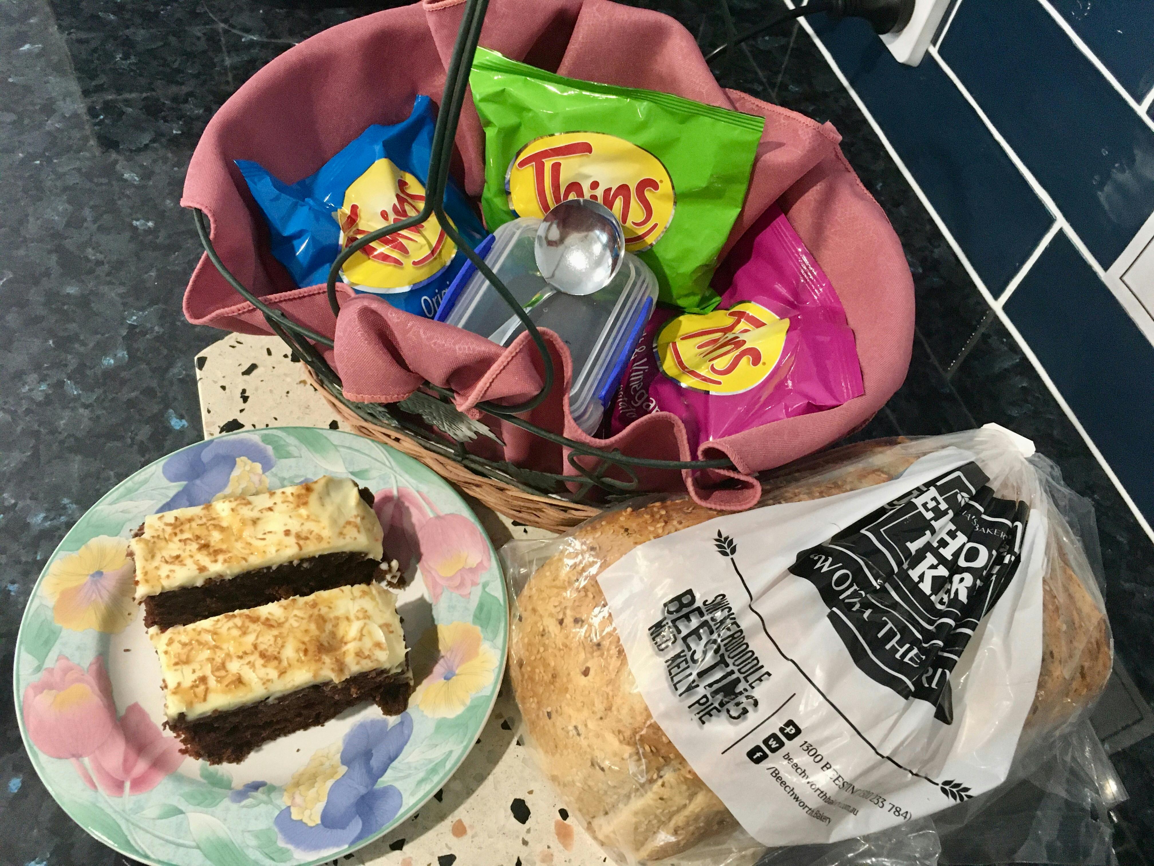 Yackandandah - a few provisions for guests