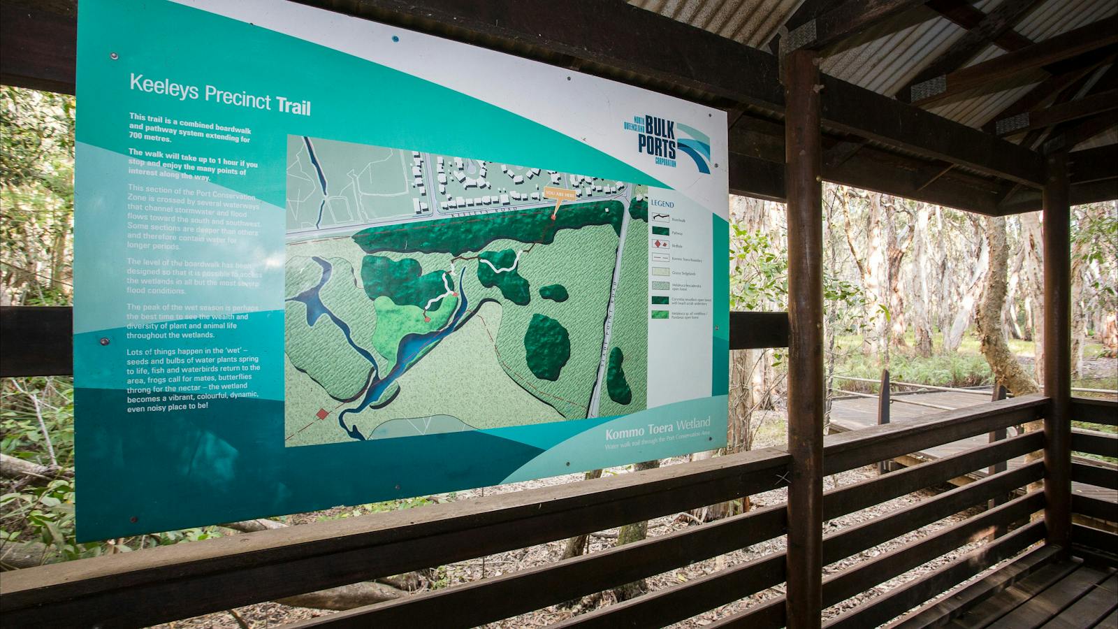 Map of the Kommo Toera Trail