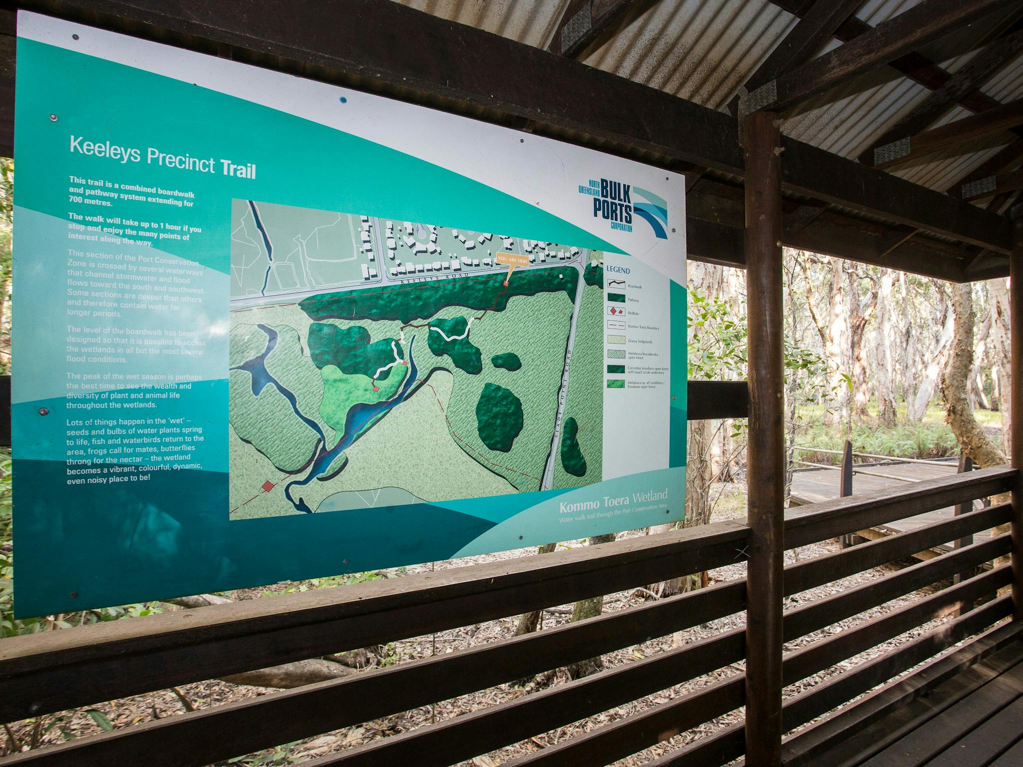 Map of the Kommo Toera Trail