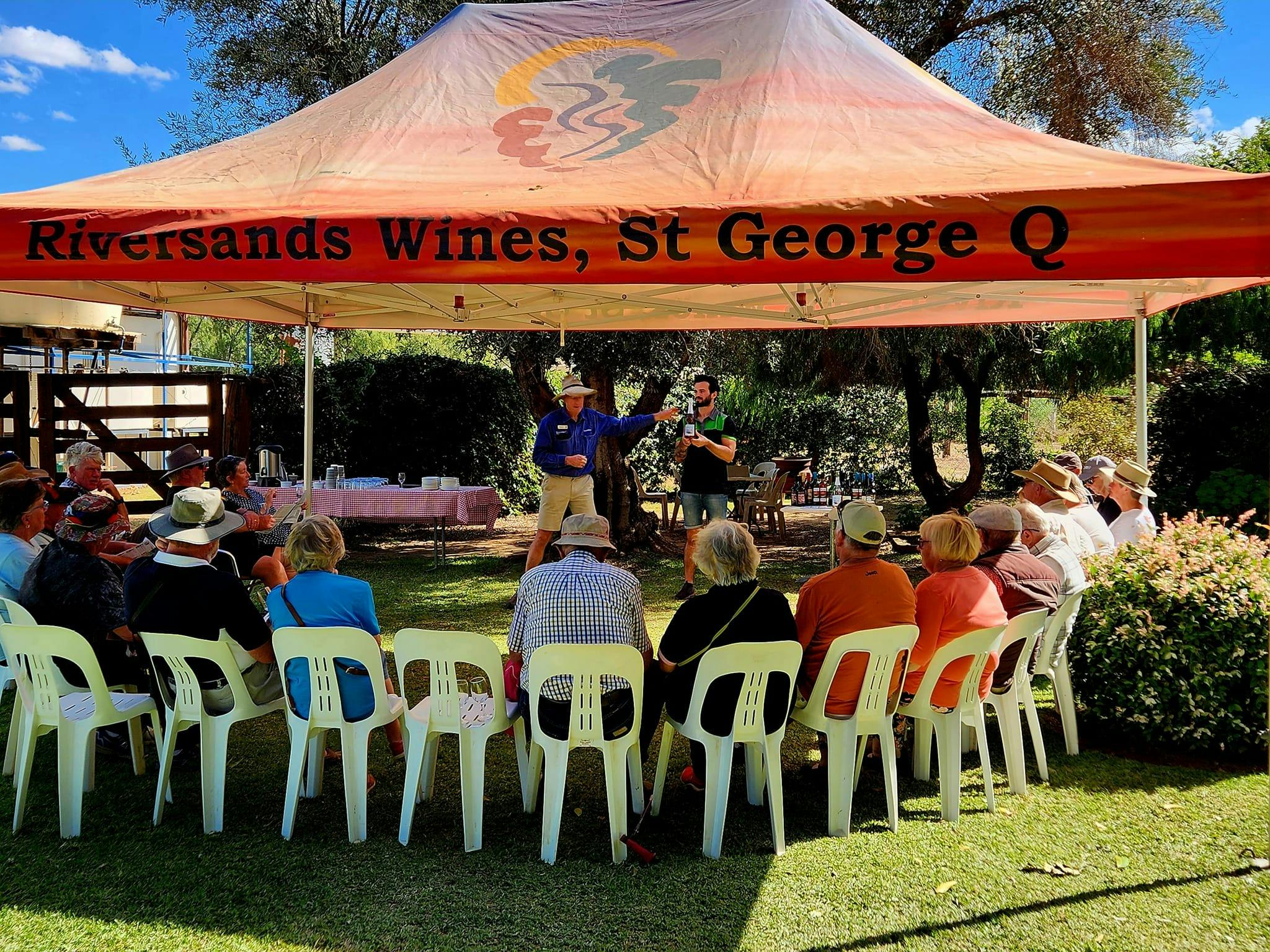 Riversands Vineyard Wine tasting
