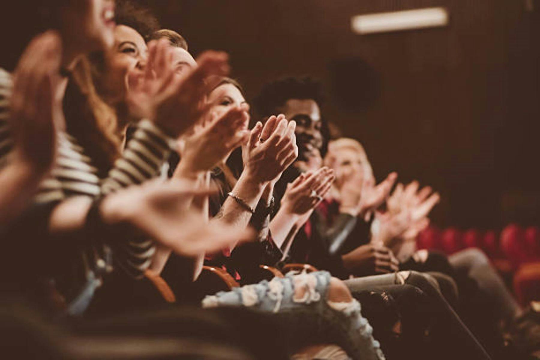 People clapping