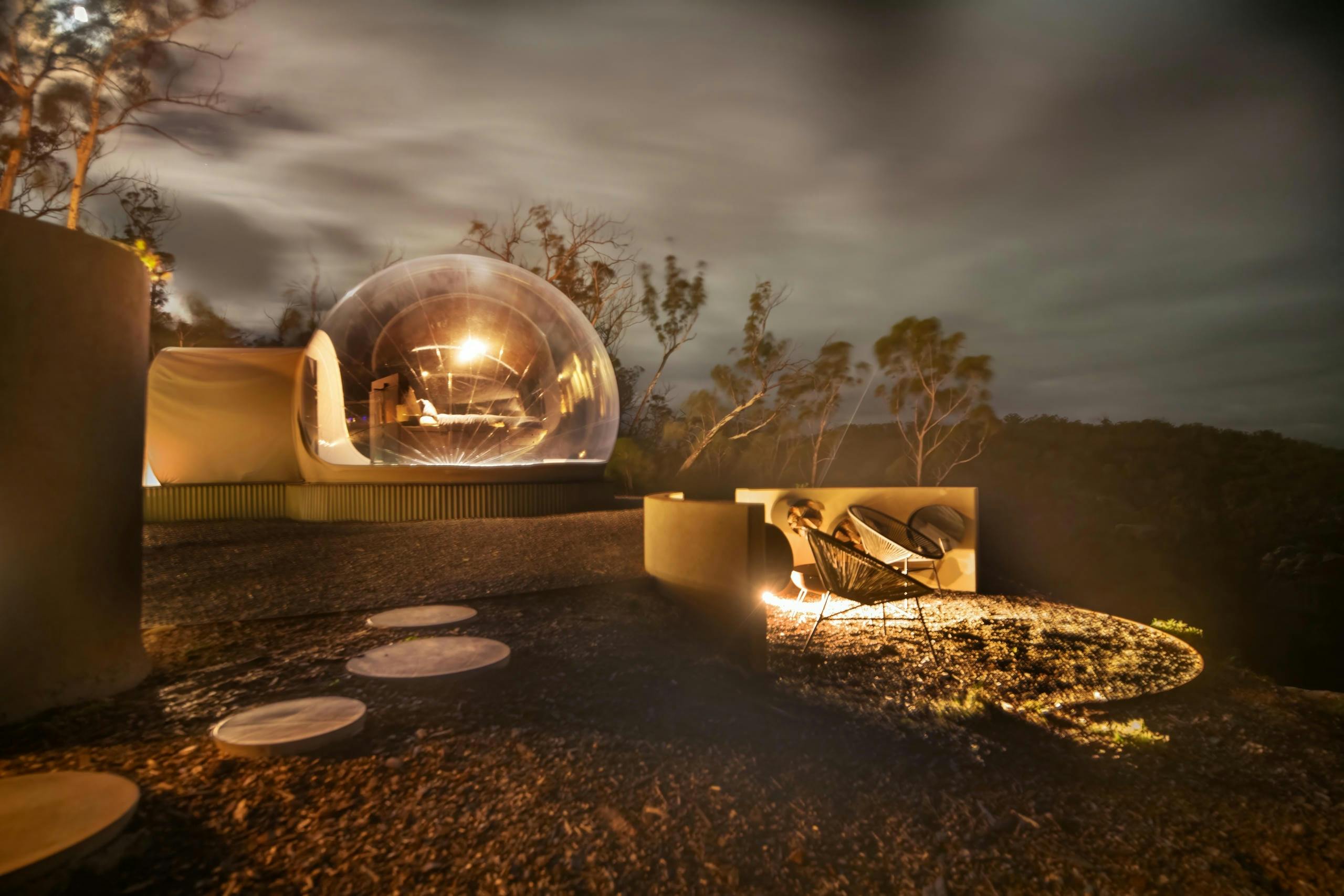 버블텐트 호주, NSW 캠핑, NSW Capertree Valley 별 관측